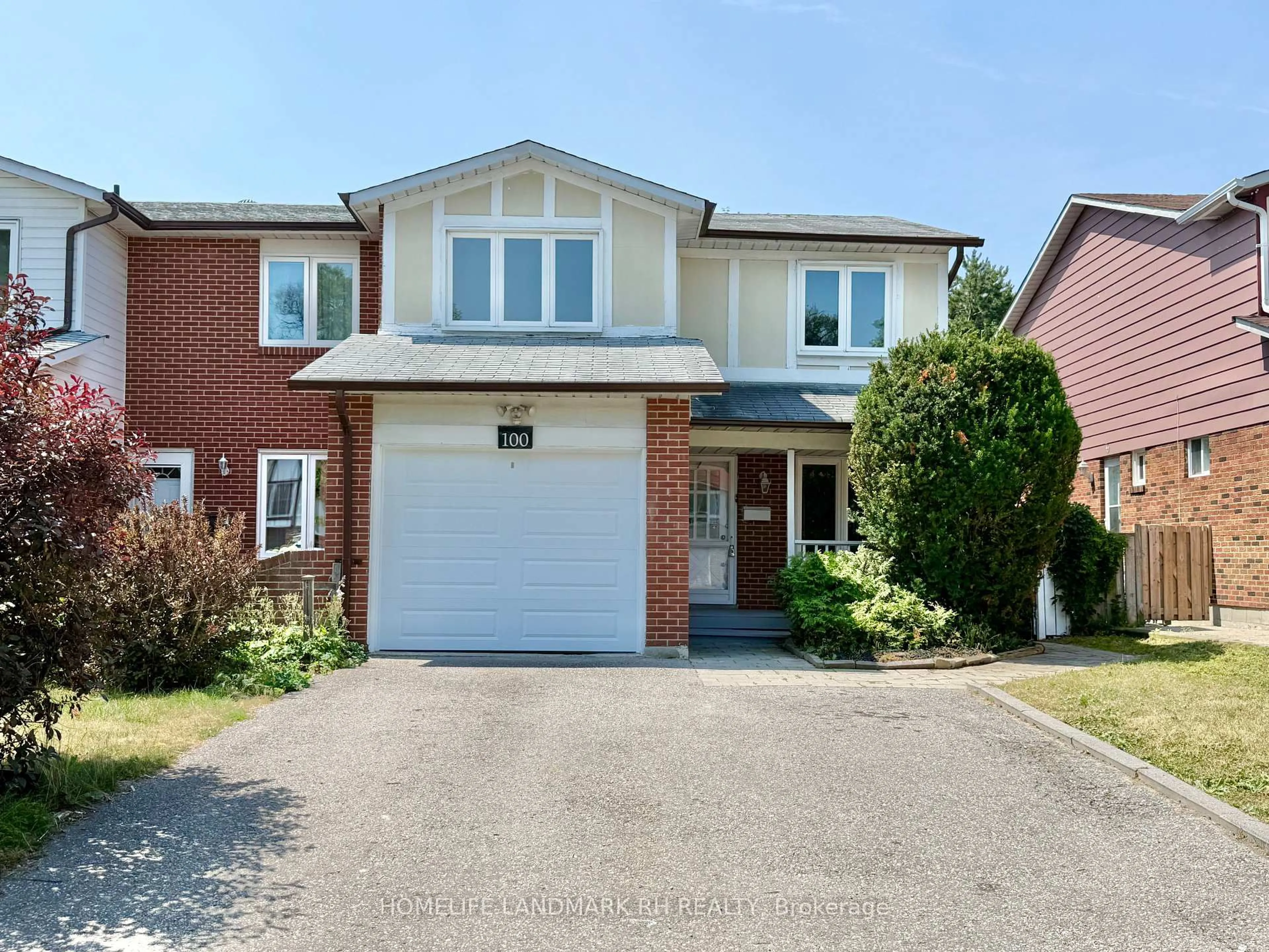 Home with brick exterior material, street for 100 Micmac Cres, Toronto Ontario M2H 2K2