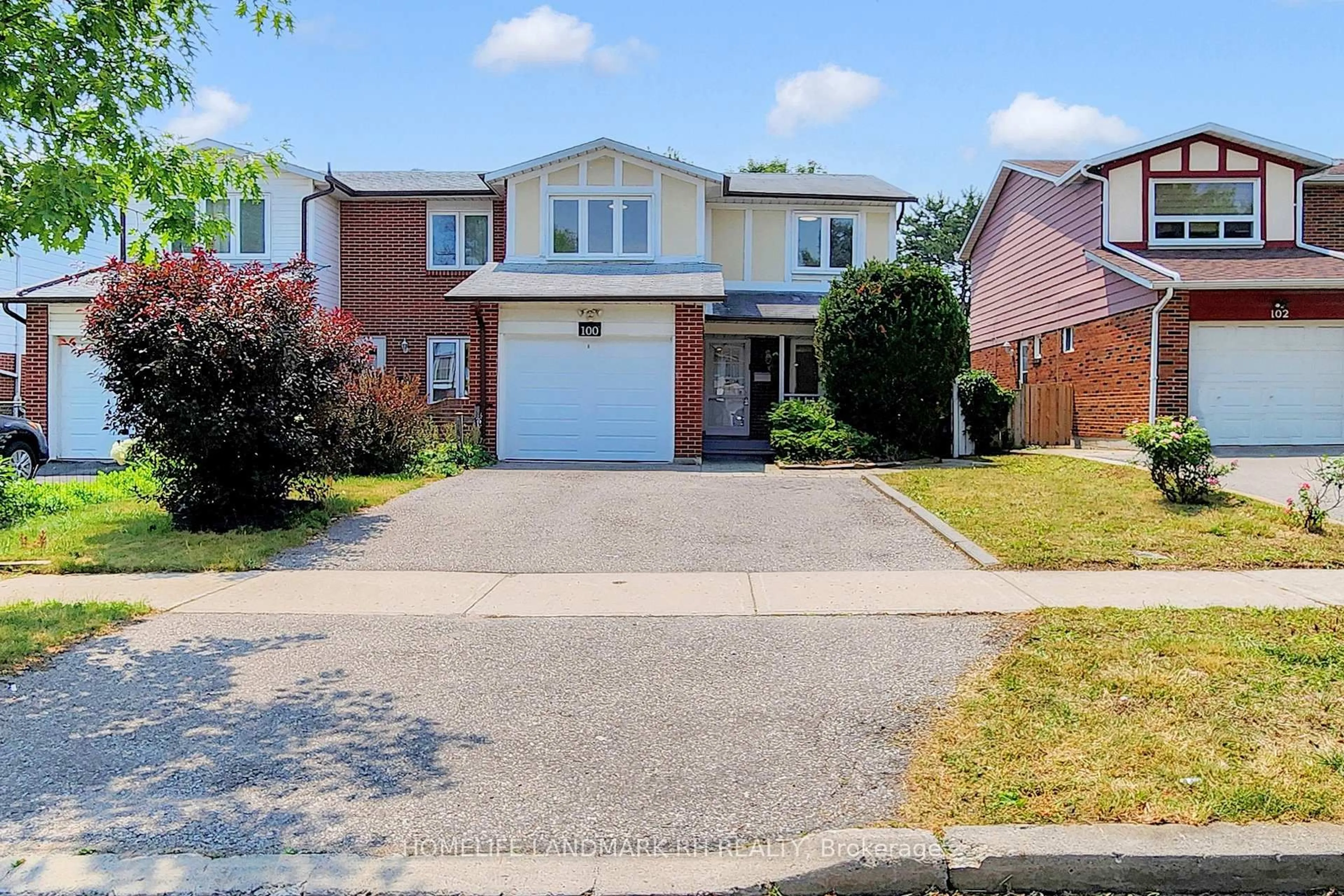 Home with brick exterior material, street for 100 Micmac Cres, Toronto Ontario M2H 2K2