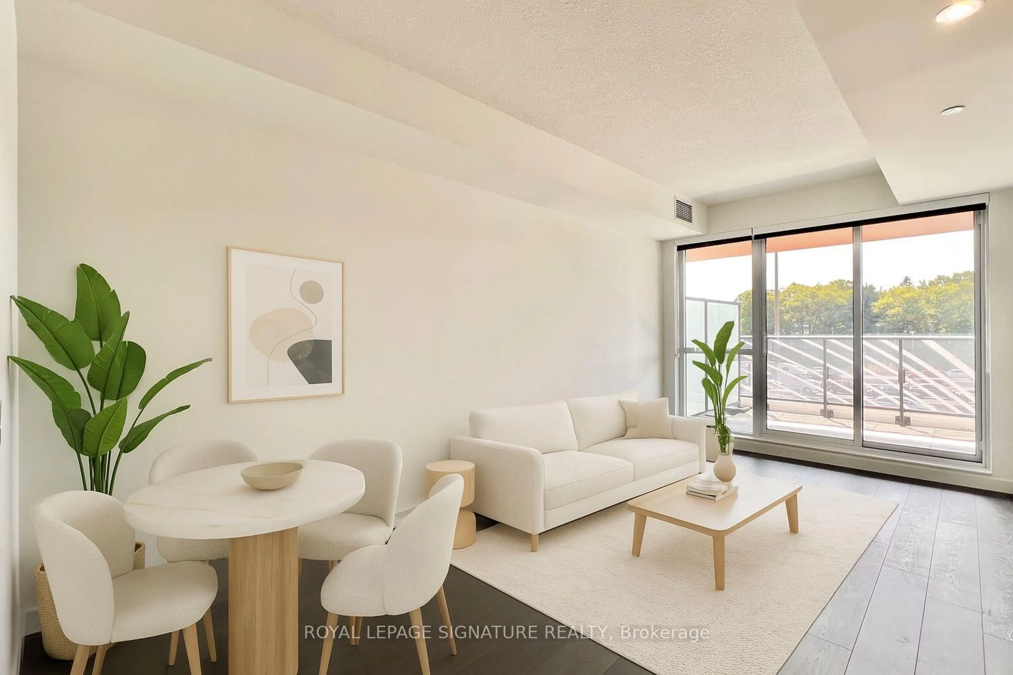 Living room with furniture, unknown for 27 Mcmahon Dr #305, Toronto Ontario M2K 0J2