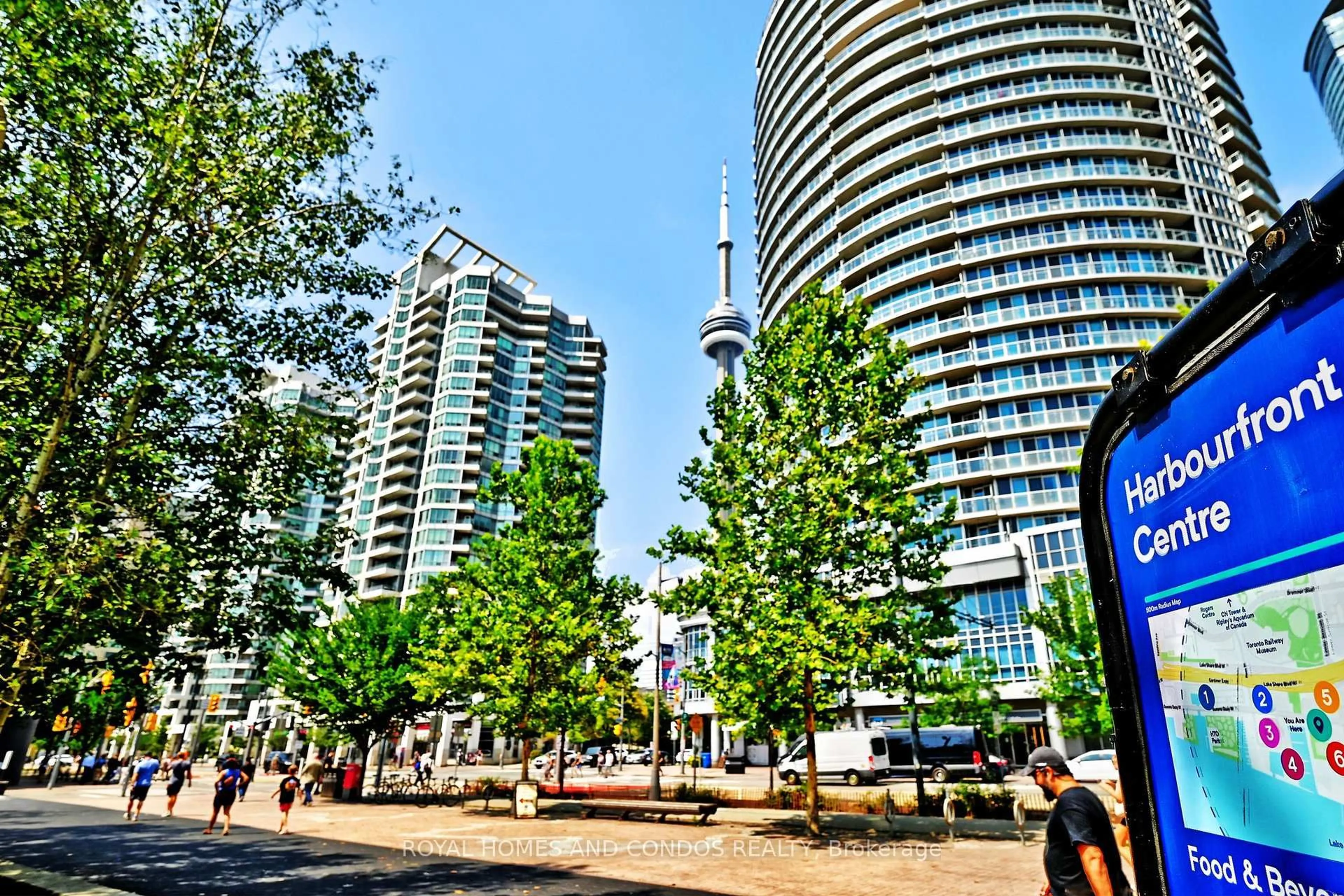 Patio, street for 230 Queens Quay #618, Toronto Ontario M5J 1B5