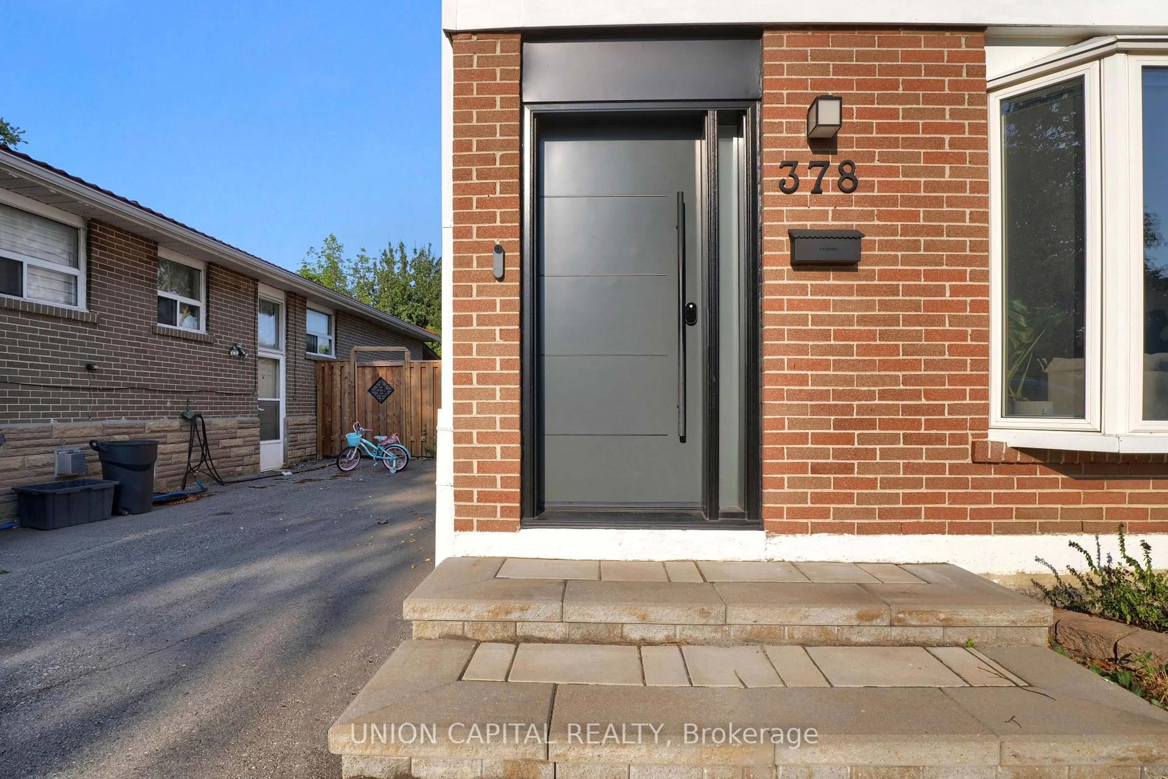 Home with brick exterior material, street for 378 Hollyberry Tr, Toronto Ontario M2H 2P6