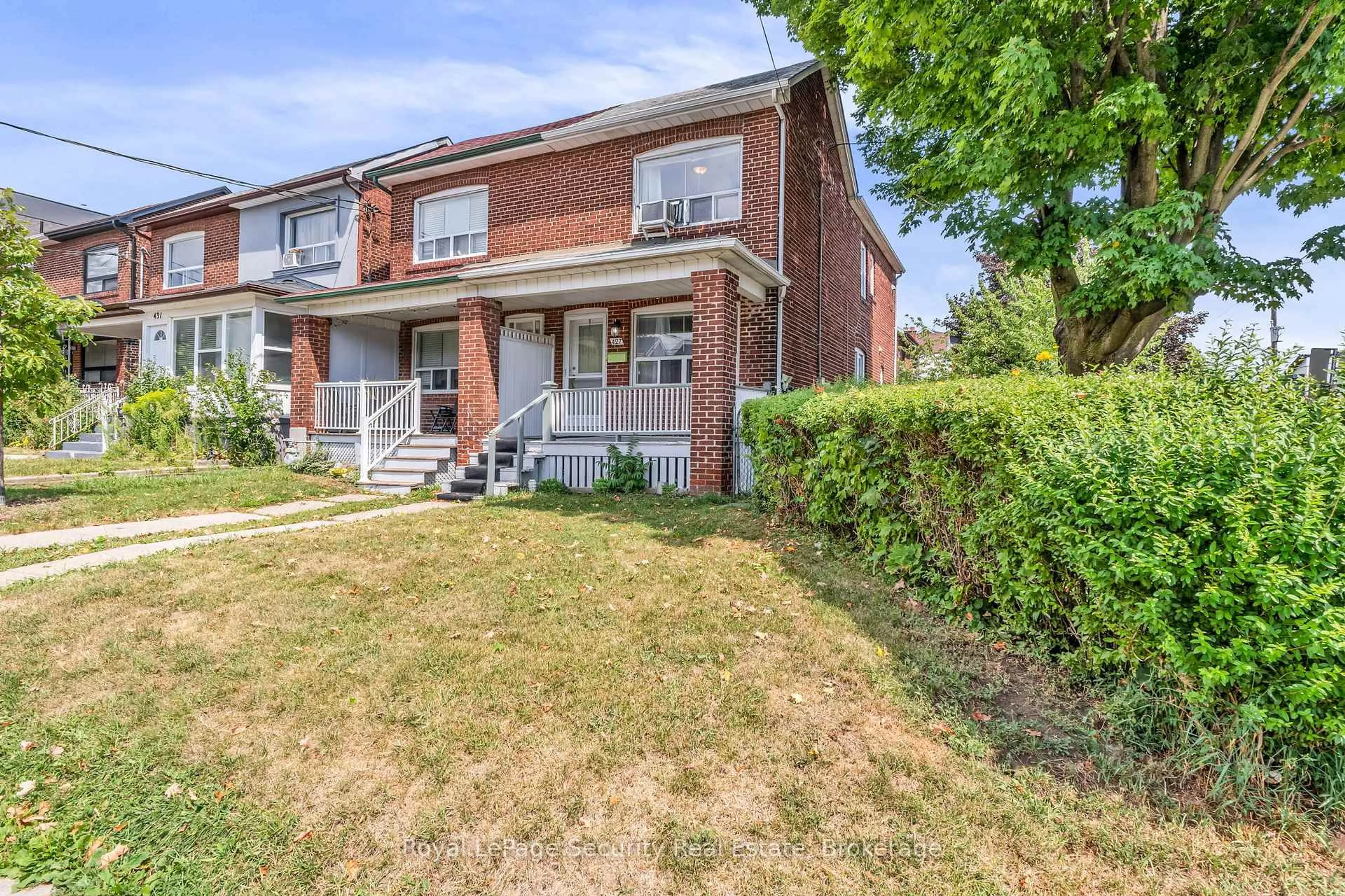 Home with brick exterior material, street for 427 Glenholme Ave, Toronto Ontario M6E 3E9