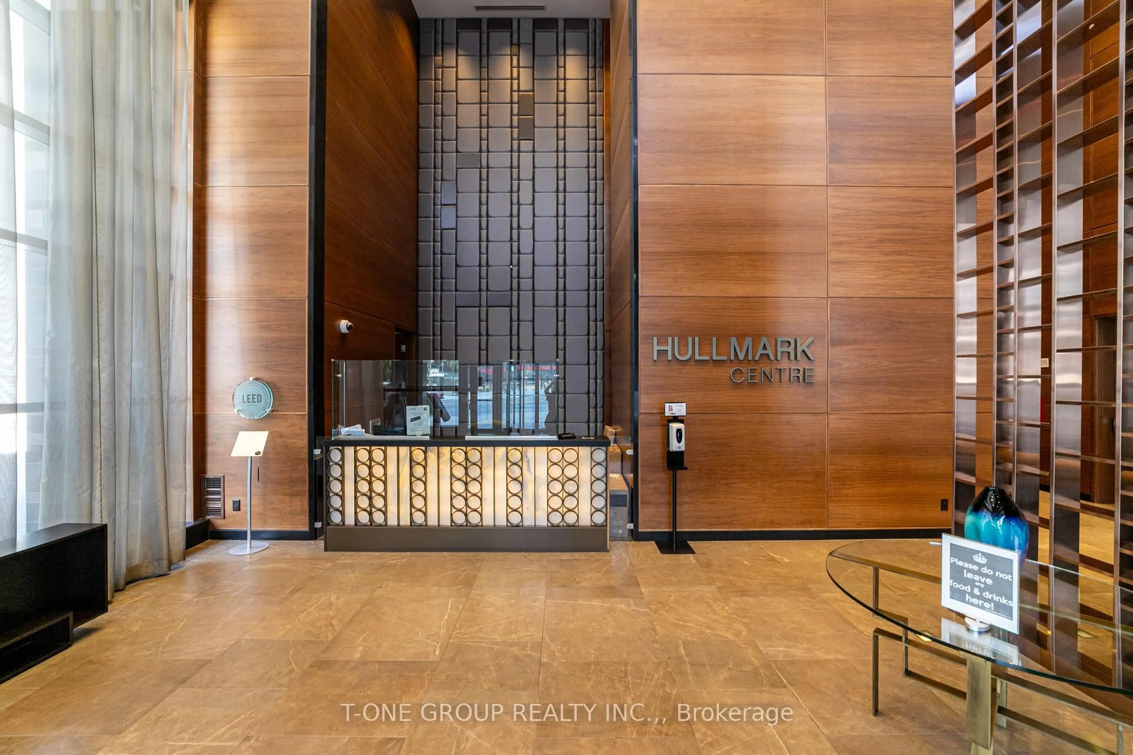 Indoor foyer for 5 Sheppard Ave #4119, Toronto Ontario M2N 2Z8