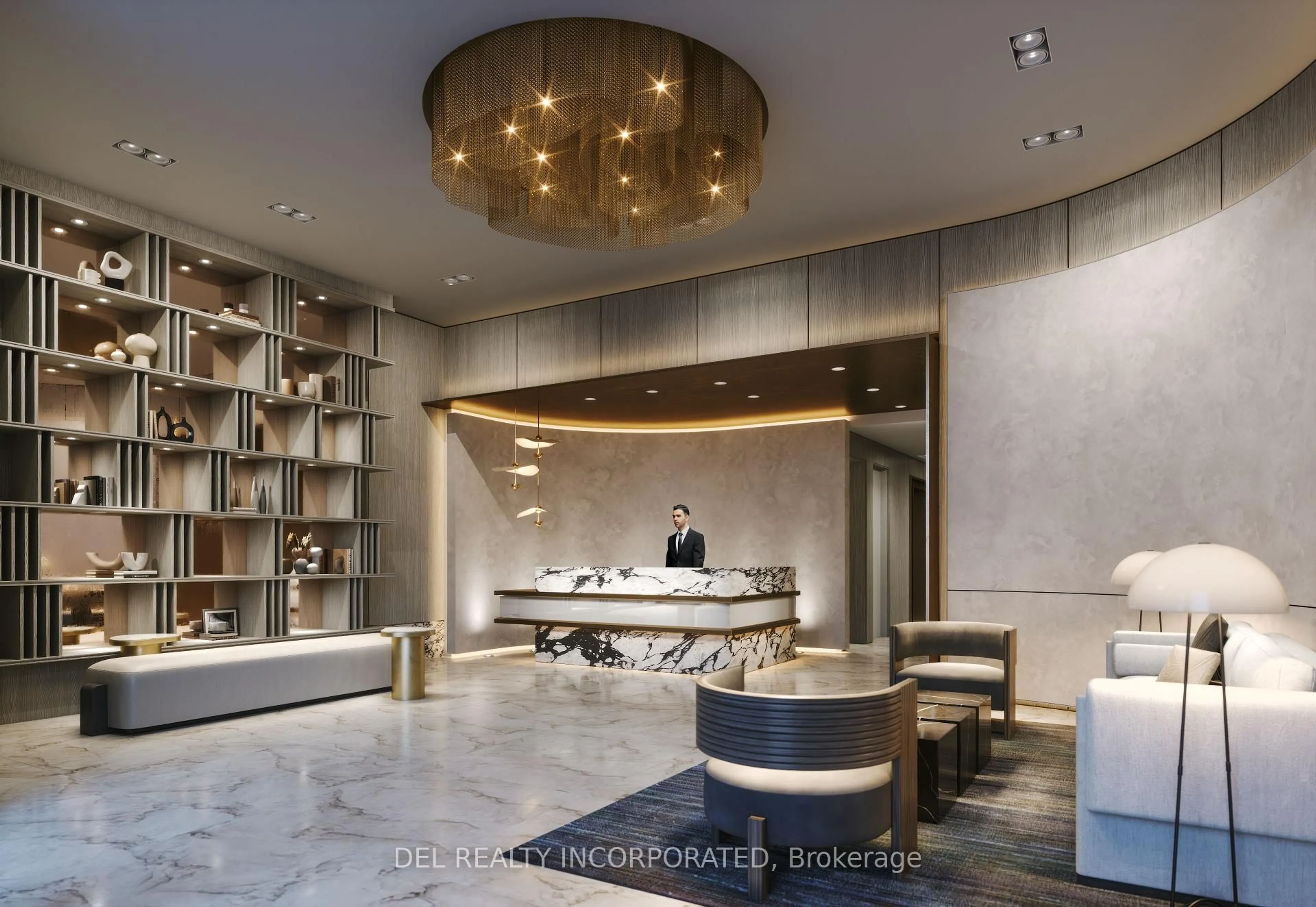 Lobby for 1 Homewood Ave #524, Toronto Ontario A1A 1A1