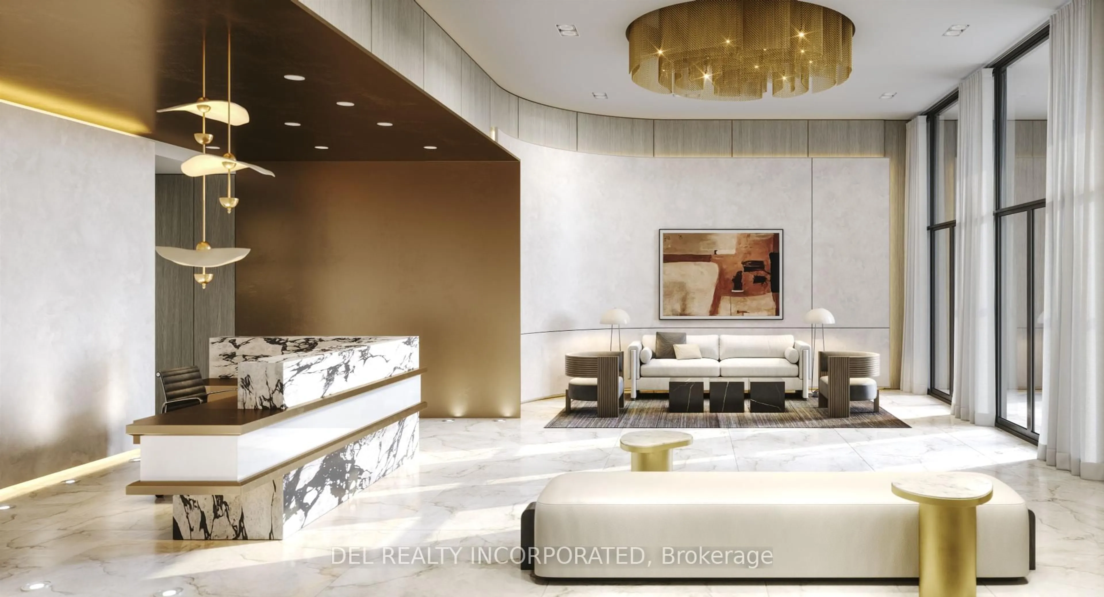Lobby for 1 Homewood Ave #524, Toronto Ontario A1A 1A1