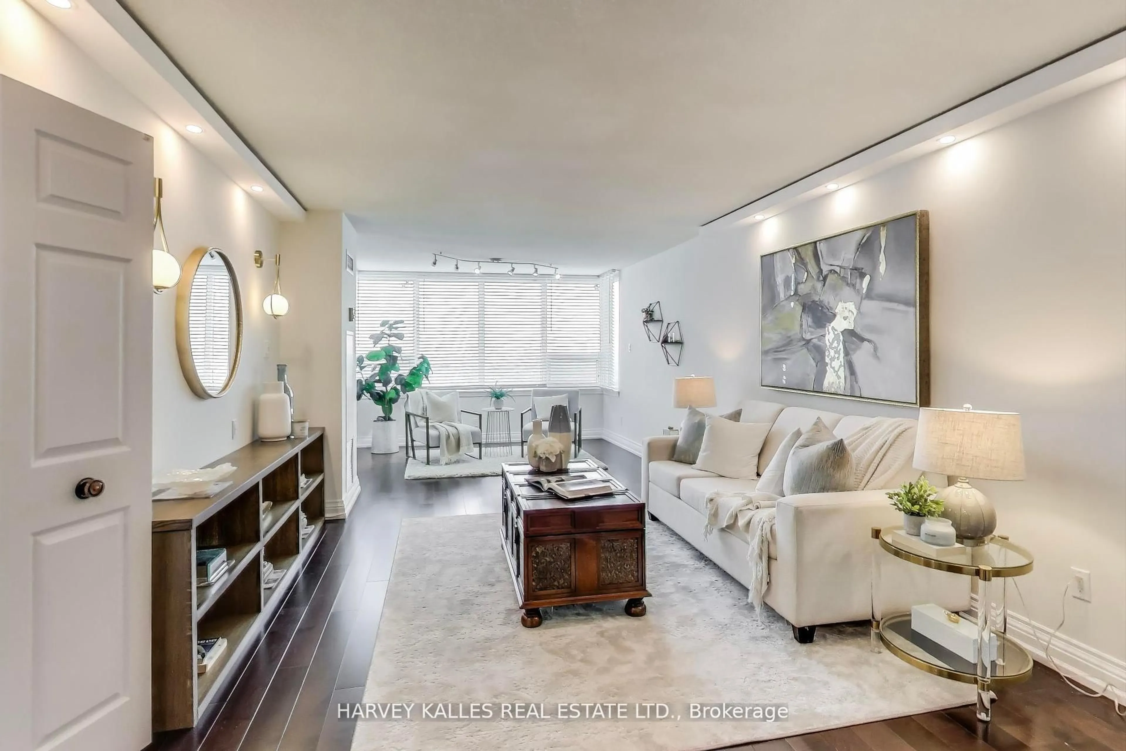 Living room with furniture, unknown for 55 Skymark Dr #902, Toronto Ontario M2H 3N4