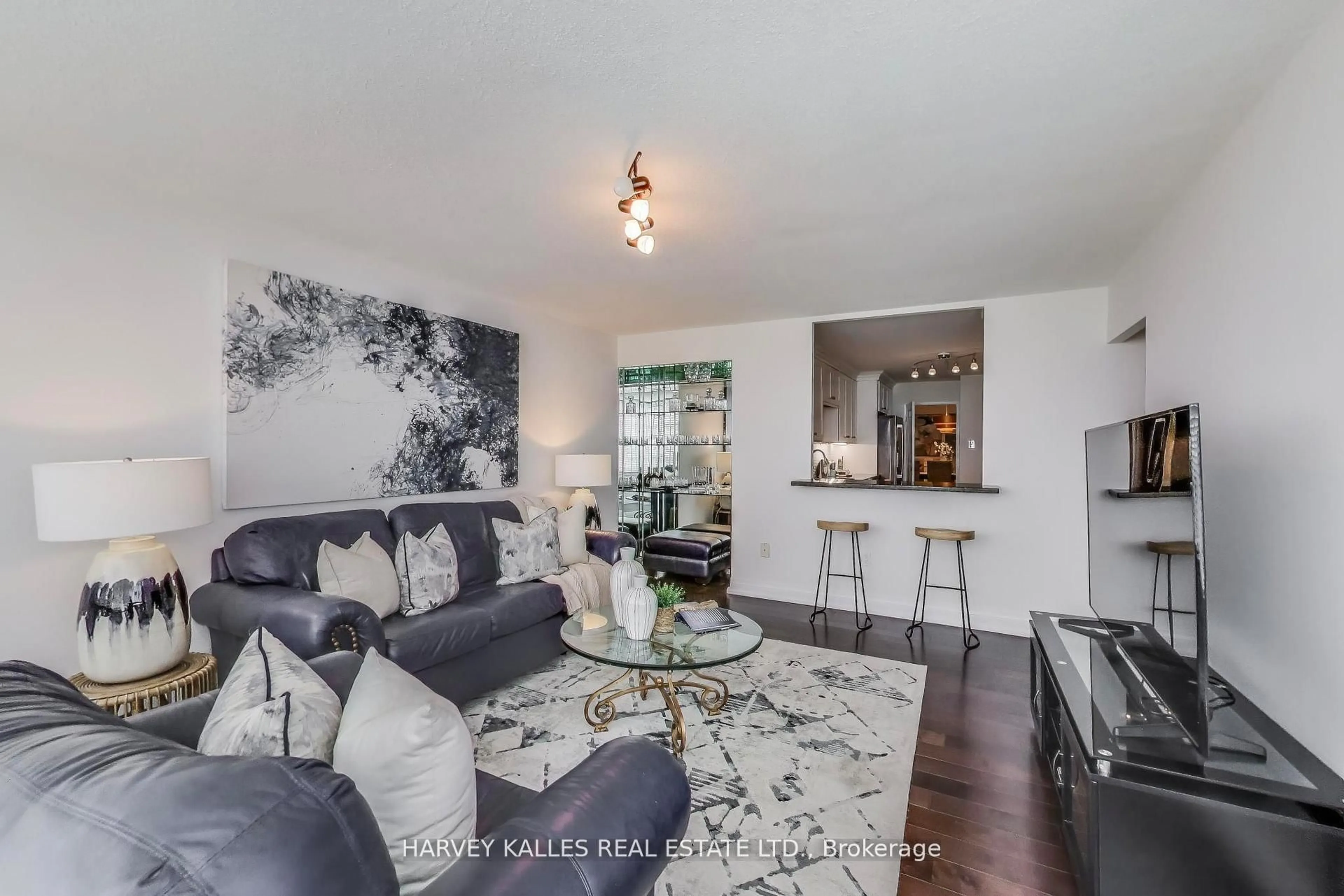 Living room with furniture, unknown for 55 Skymark Dr #902, Toronto Ontario M2H 3N4