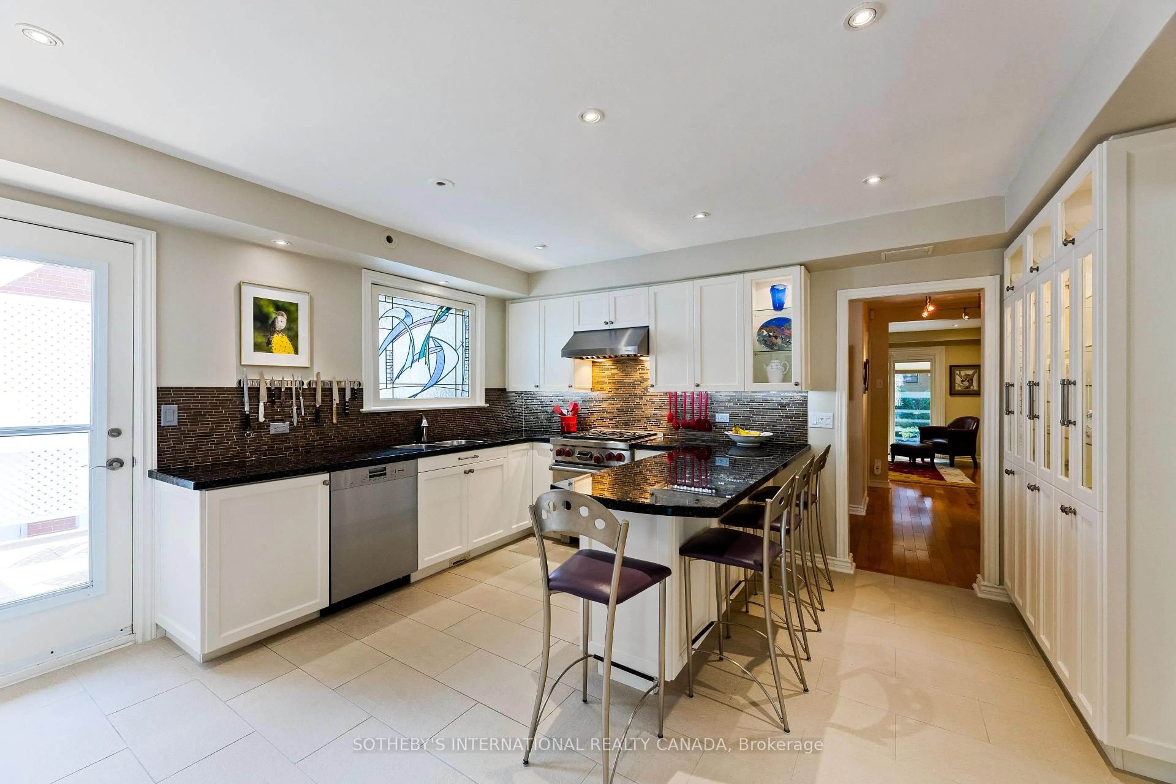 Contemporary kitchen, ceramic/tile floor for 31 Arlstan Dr, Toronto Ontario M3H 4V7