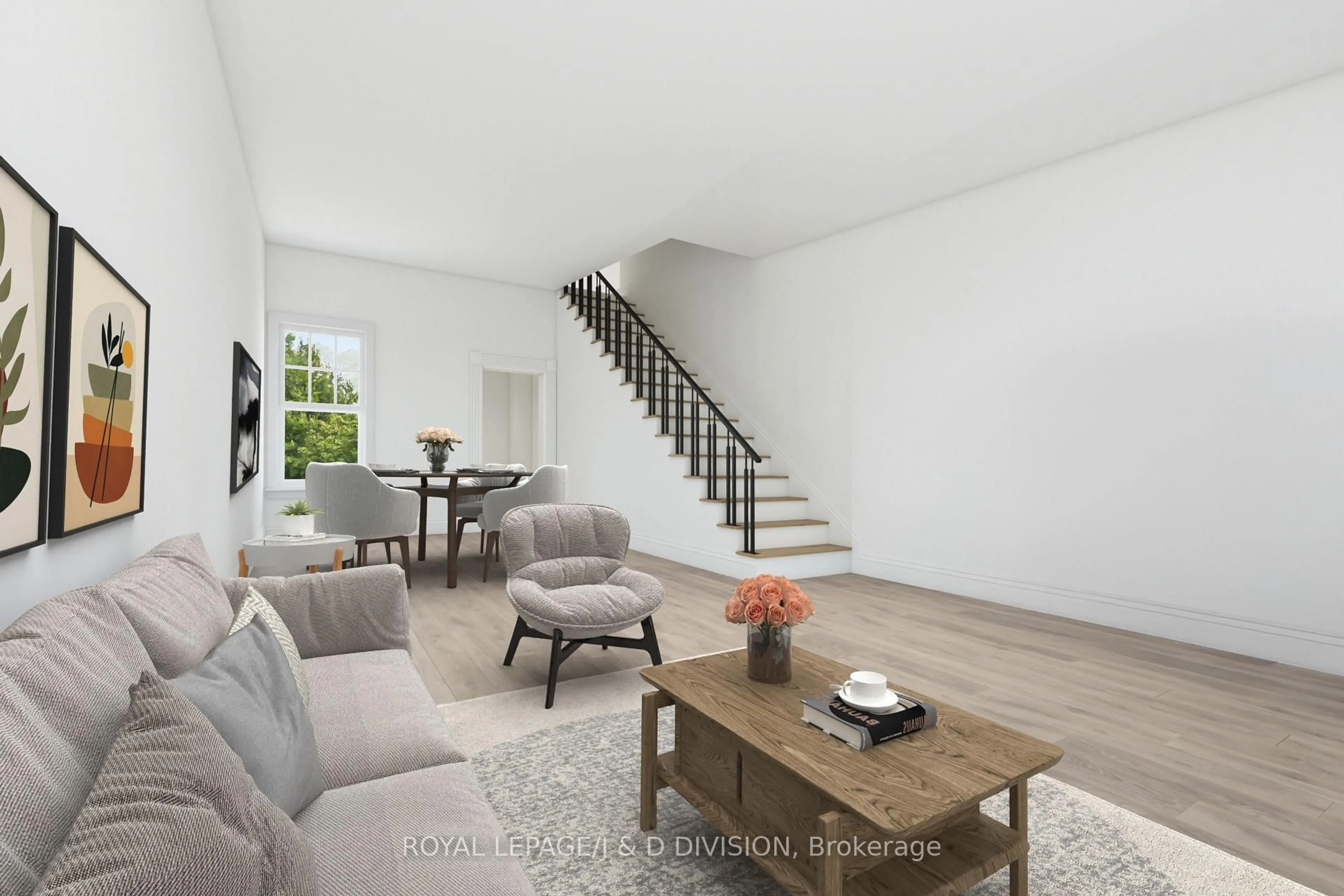 Living room with furniture, unknown for 136 Lindsey Ave, Toronto Ontario M6H 1E6