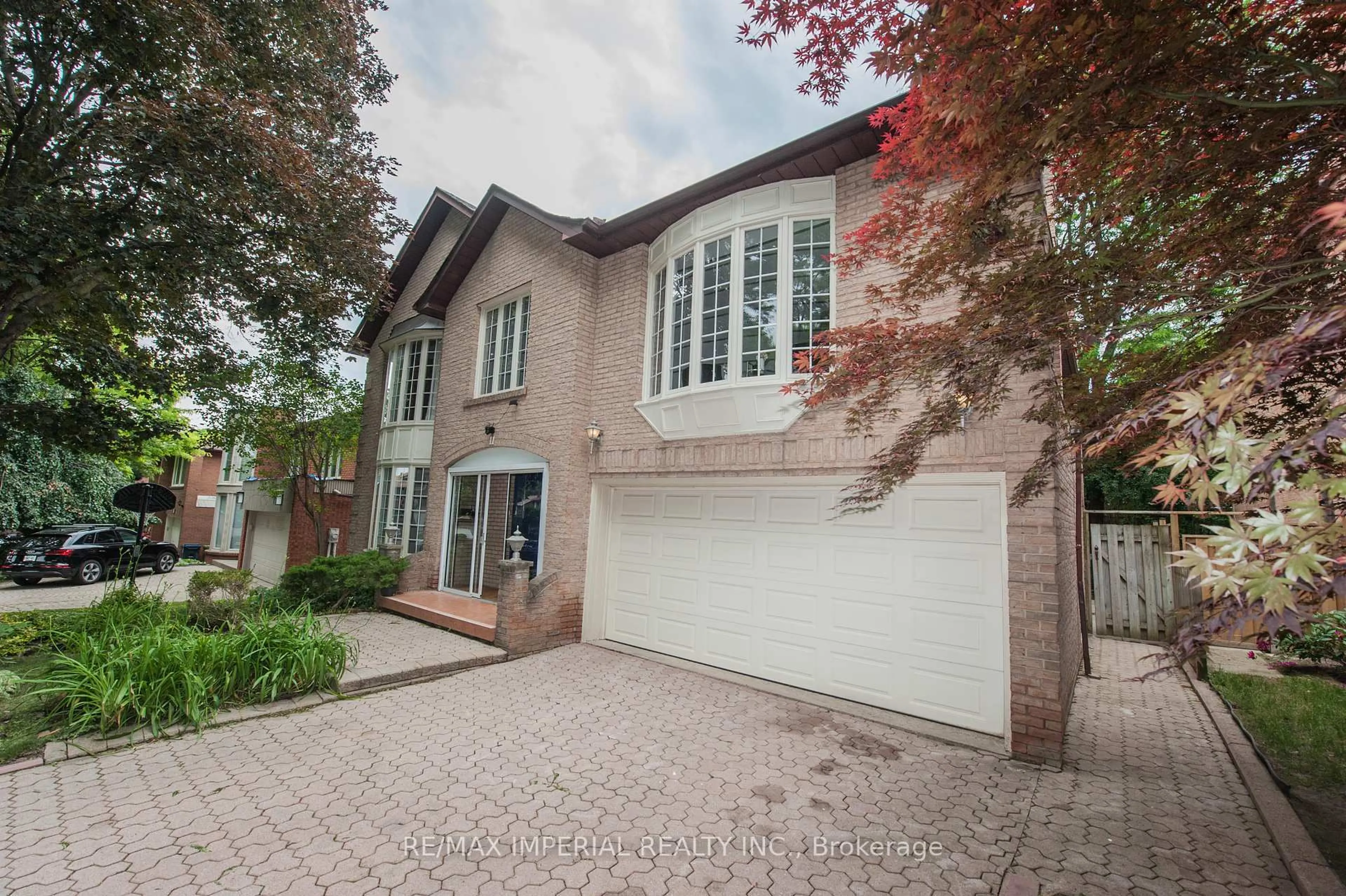 Home with brick exterior material, street for 11 Riderwood Dr, Toronto Ontario M2L 2X4