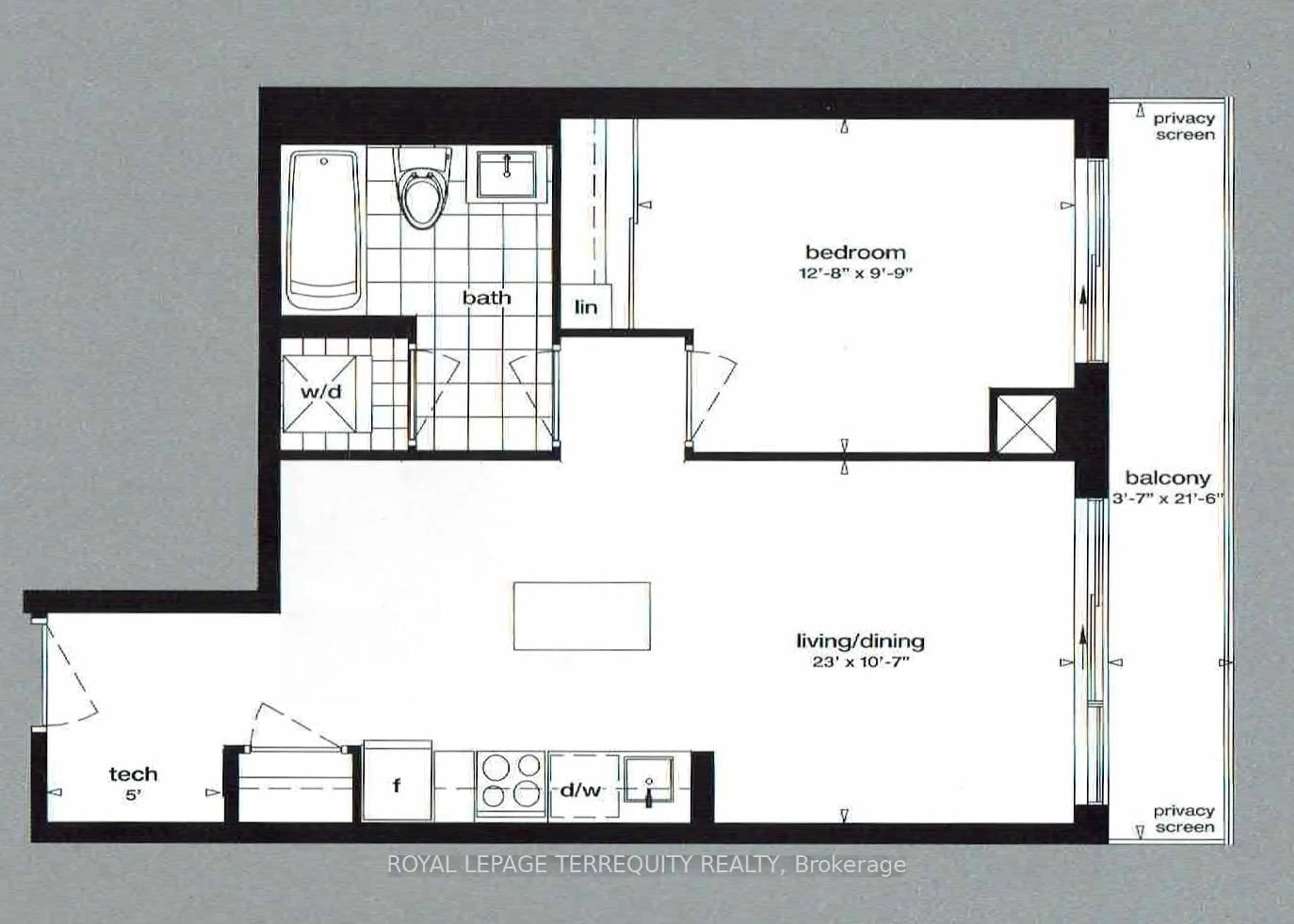 Floor plan for 58 Orchard View Blvd #705, Toronto Ontario M4R 0A2