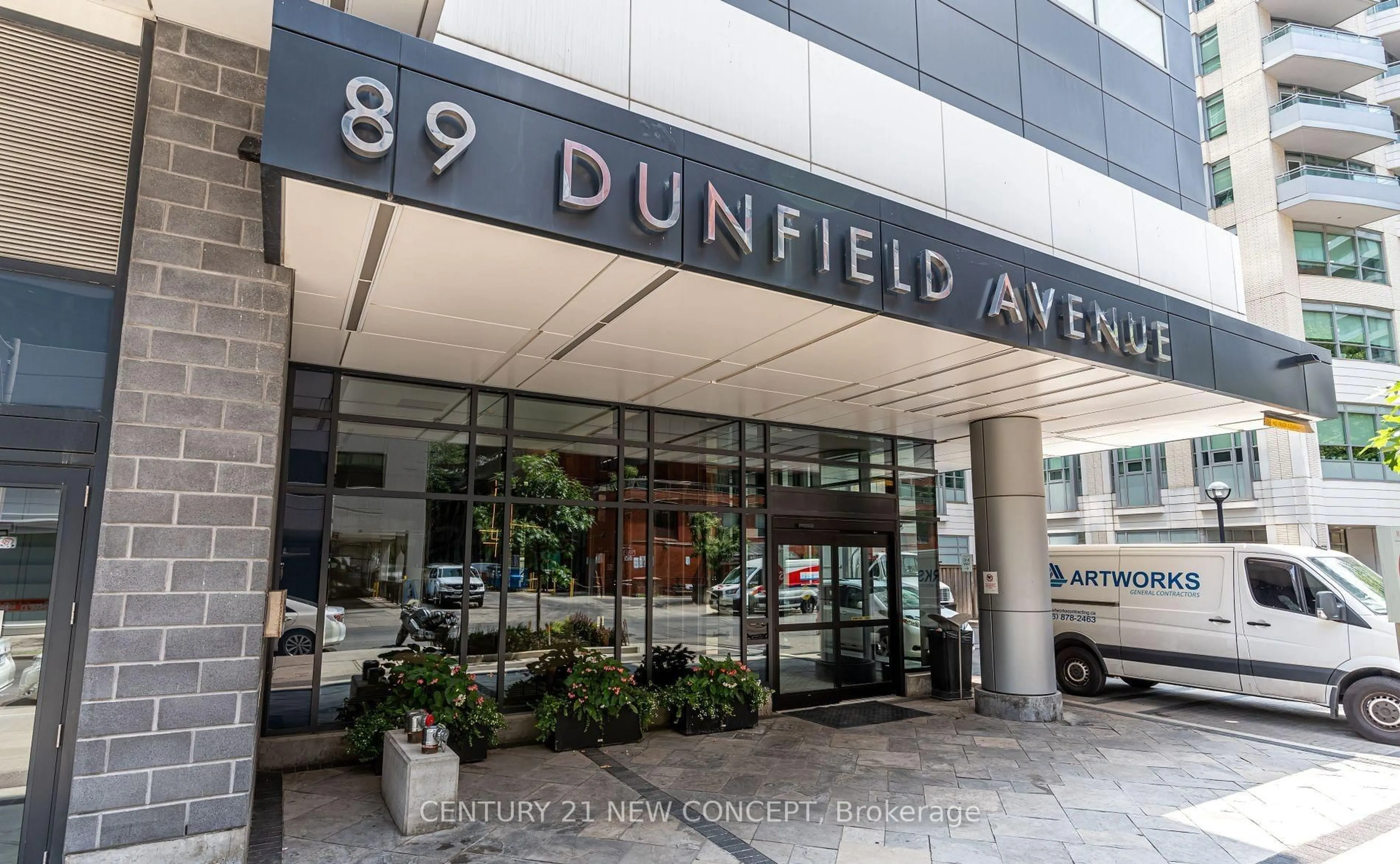 Lobby for 89 Dunfield Ave #1409, Toronto Ontario M4S 0A4