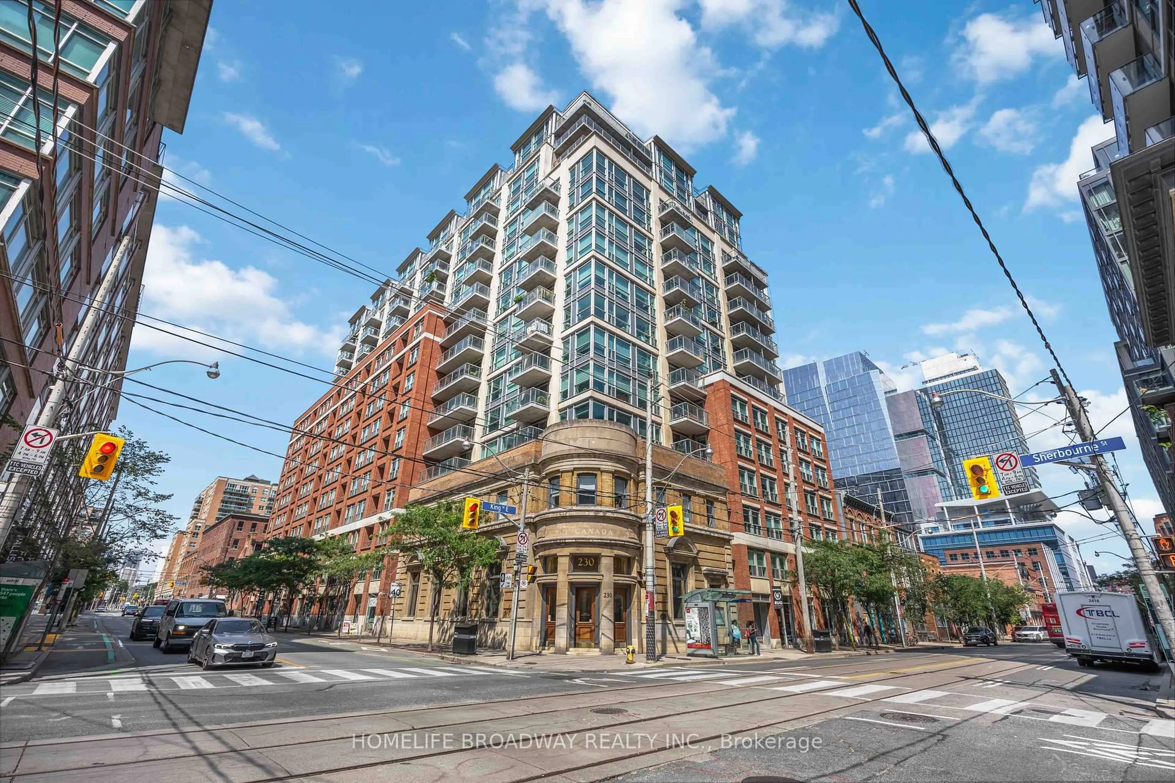 Patio, unknown for 230 King St #1216, Toronto Ontario M5A 1K5