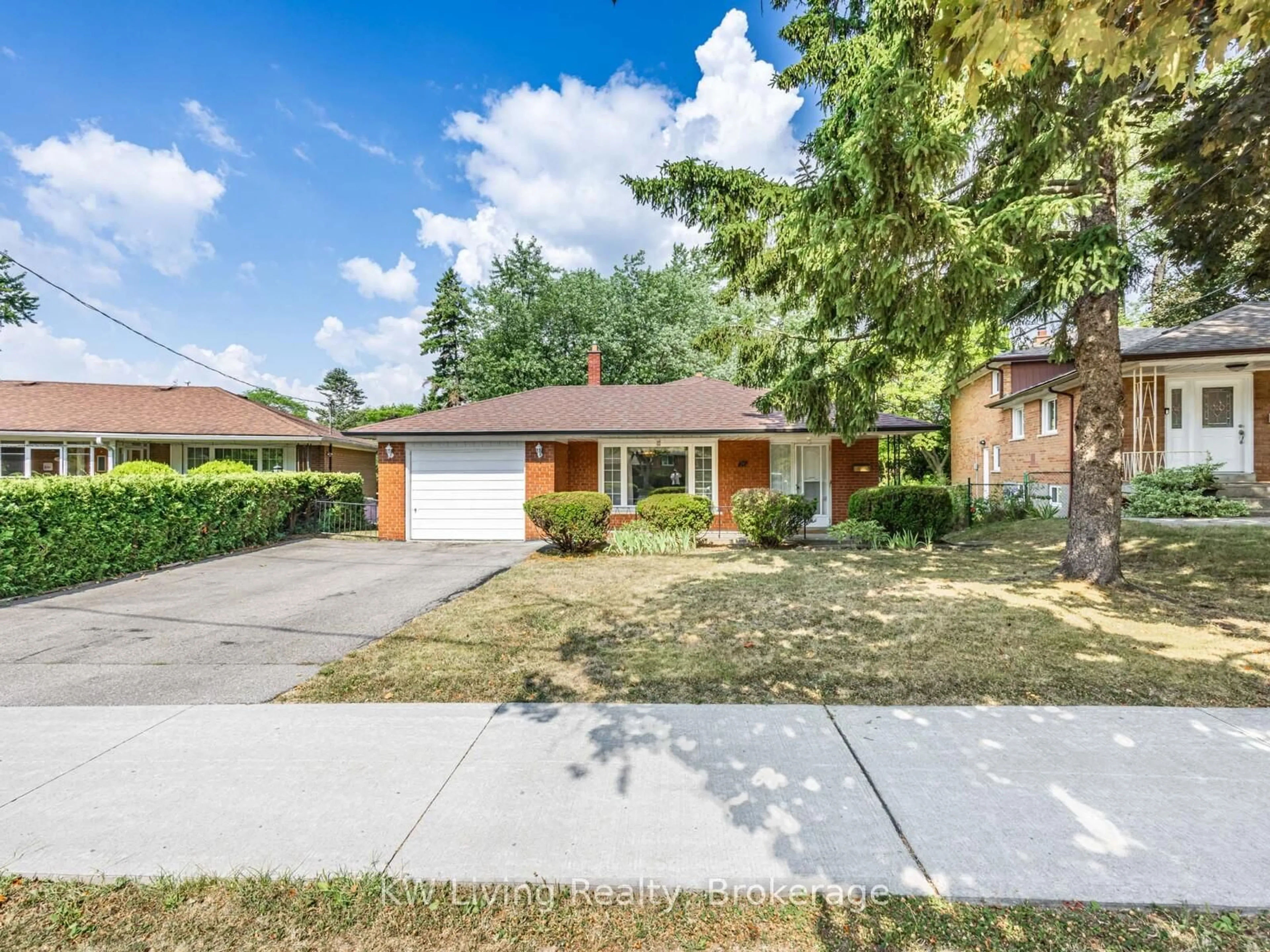 Home with brick exterior material, street for 26 Goodview Rd, Toronto Ontario M2J 2K5