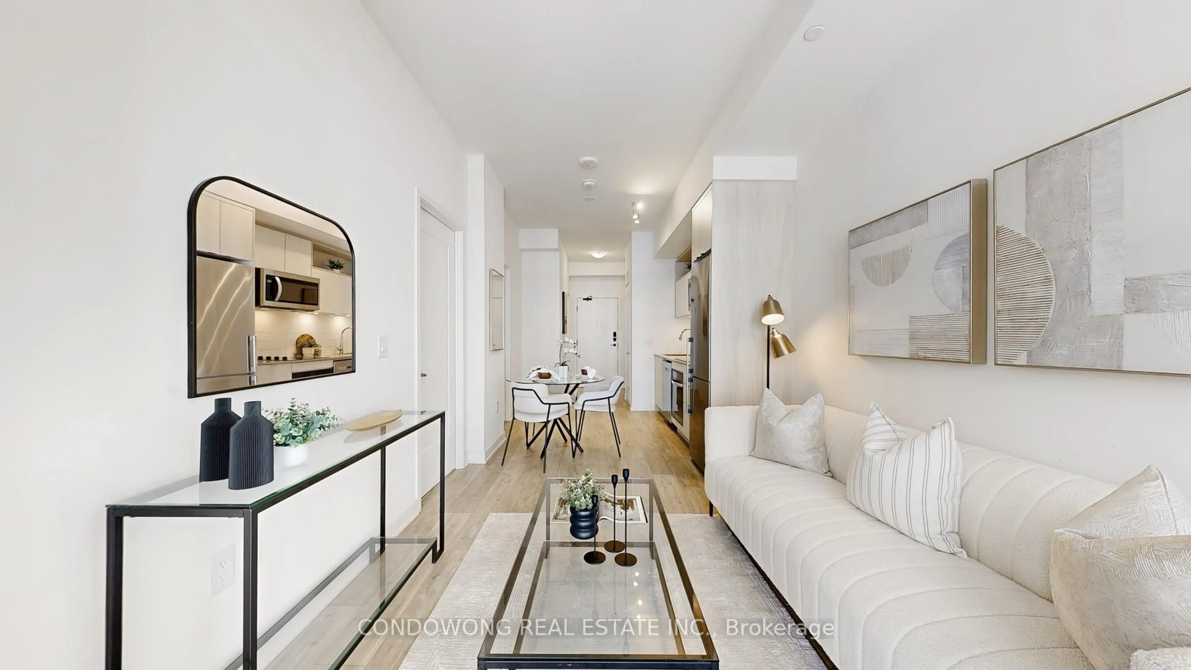 Living room with furniture, unknown for 135 Lower Sherbourne St #1545, Toronto Ontario M5A 1Y4