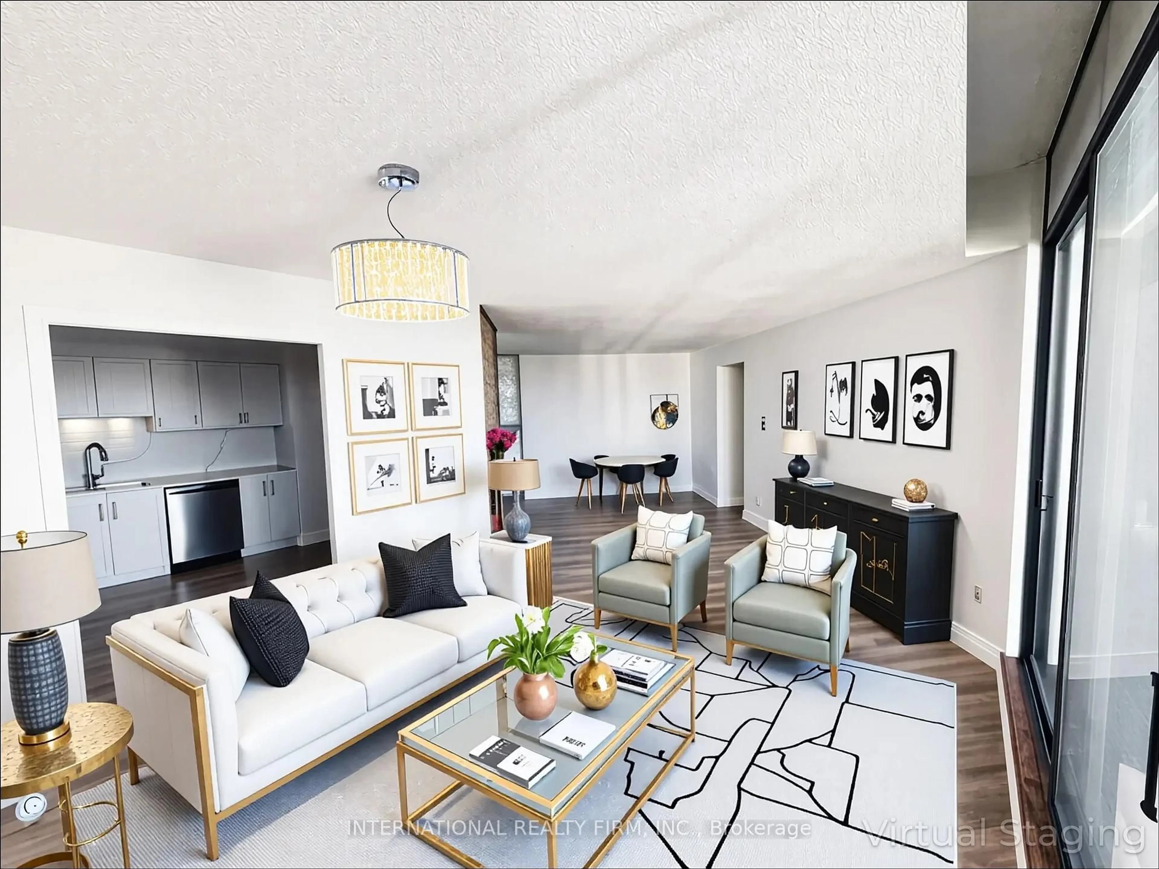 Living room with furniture, unknown for 75 Graydon Hall Dr #PH03, Toronto Ontario M3A 3M5
