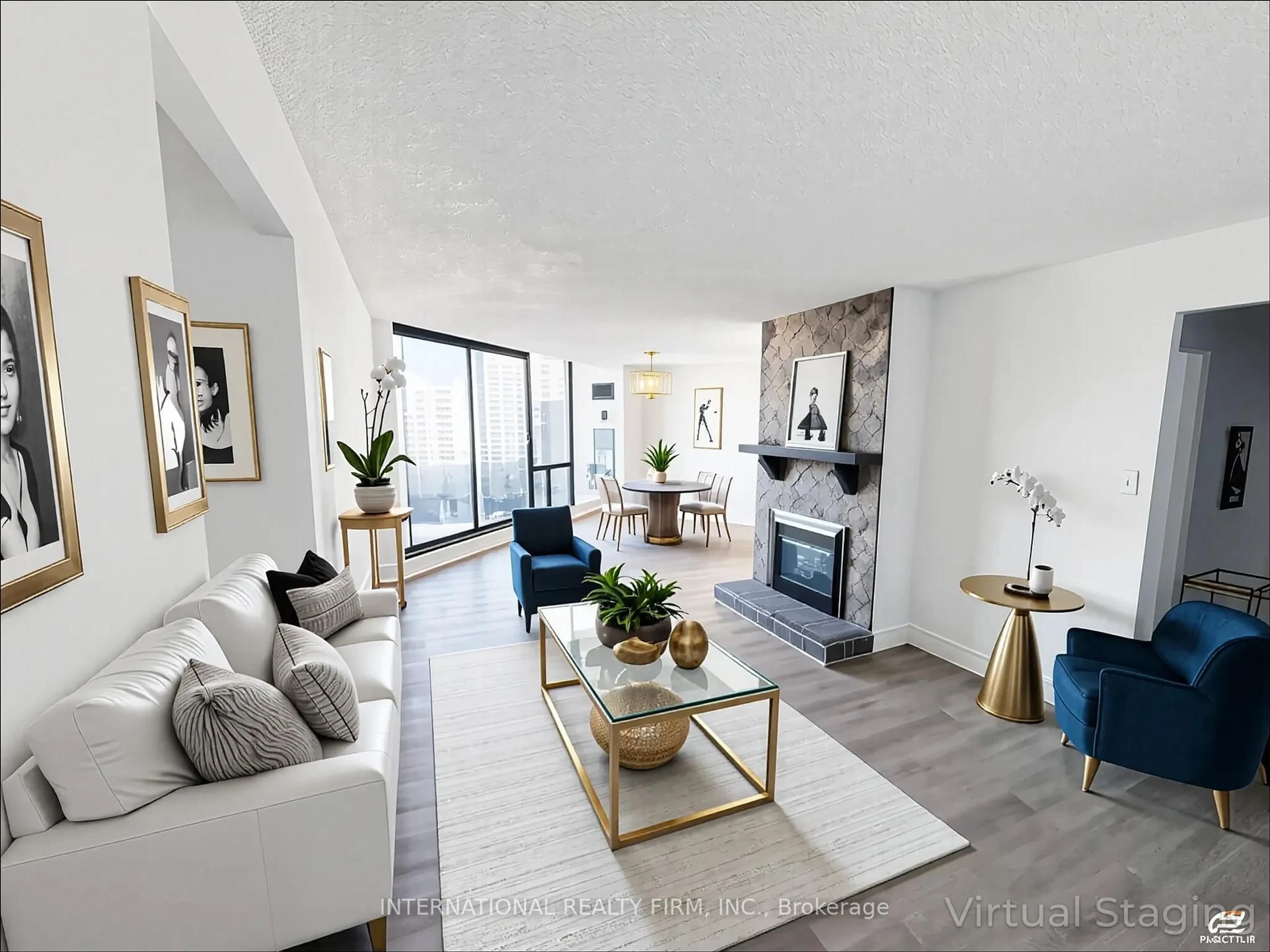 Living room with furniture, unknown for 75 Graydon Hall Dr #PH03, Toronto Ontario M3A 3M5