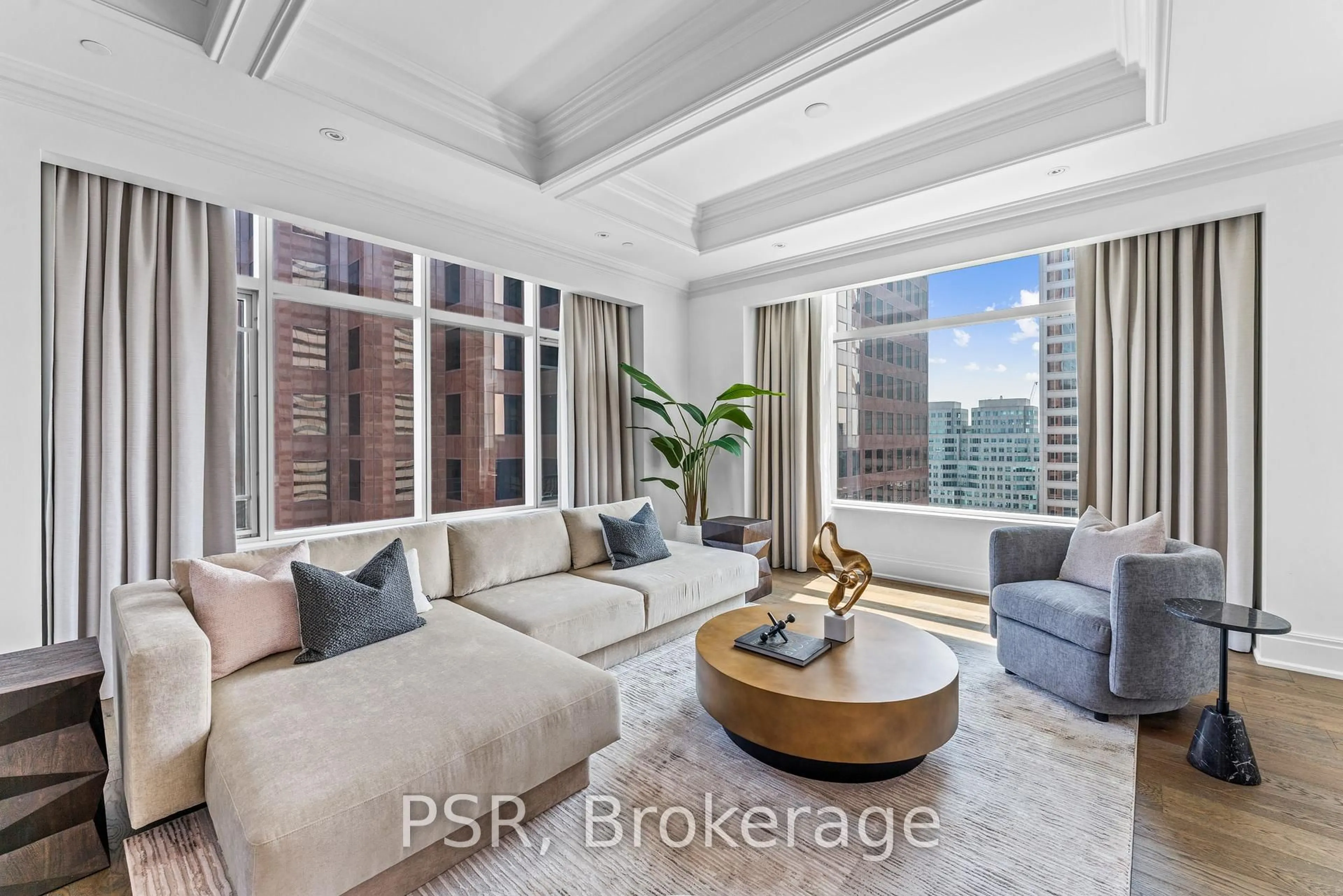 Living room with furniture, unknown for 311 Bay St #4804, Toronto Ontario M5H 4G5
