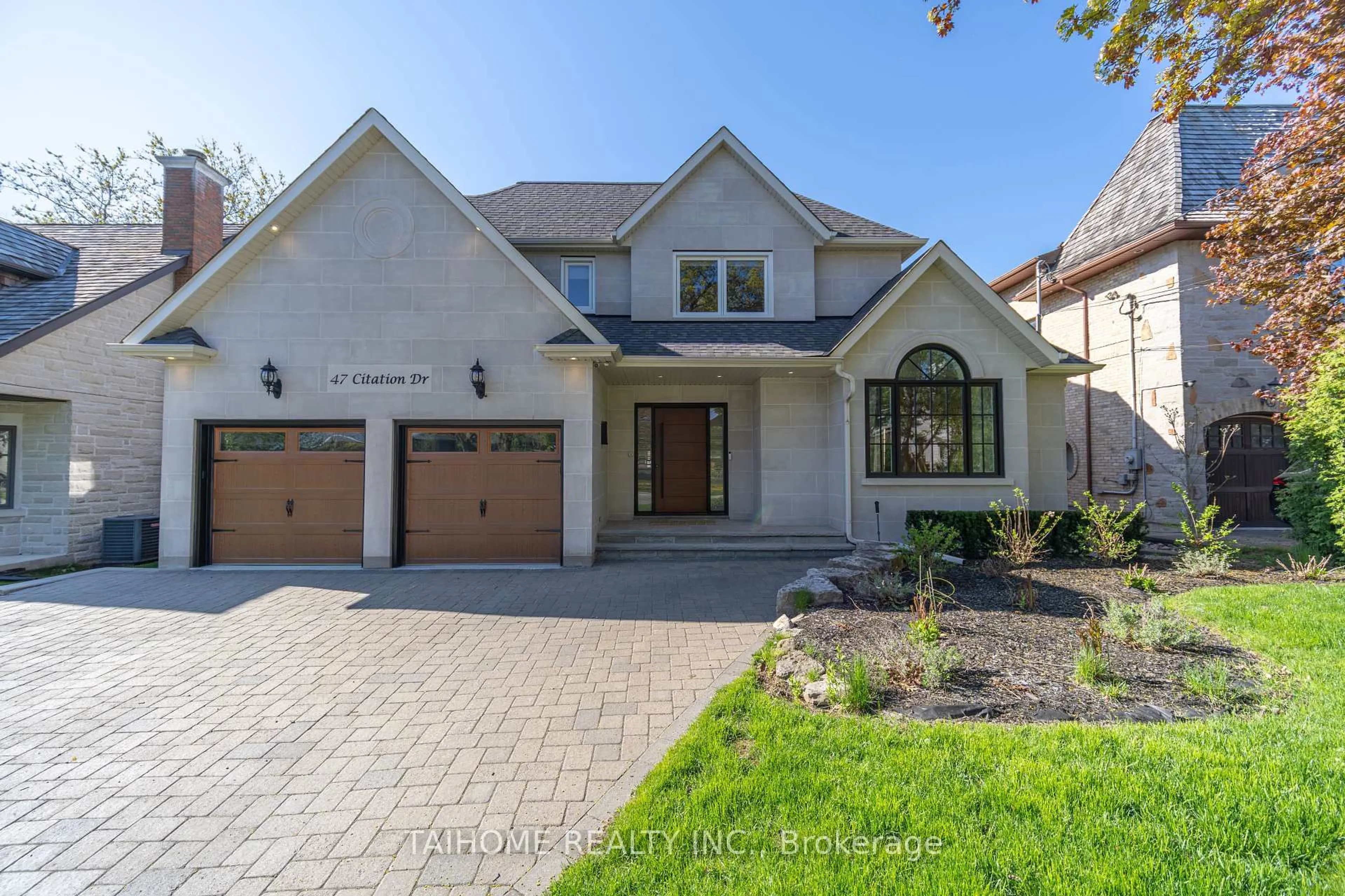 Home with brick exterior material, street for 47 Citation Dr, Toronto Ontario M2K 1S5