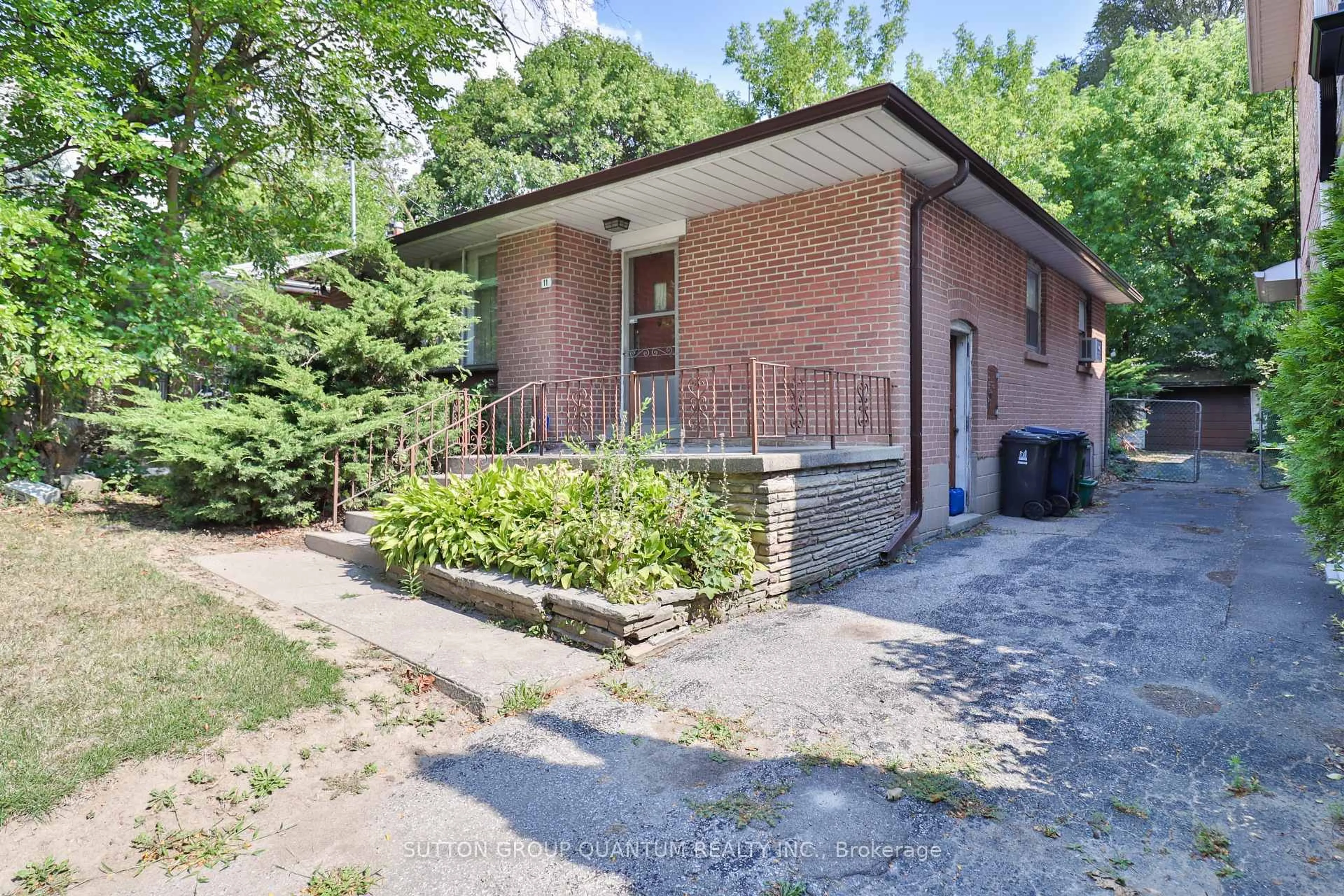 Home with brick exterior material, street for 11 Collinson Blvd, Toronto Ontario M3H 3B7