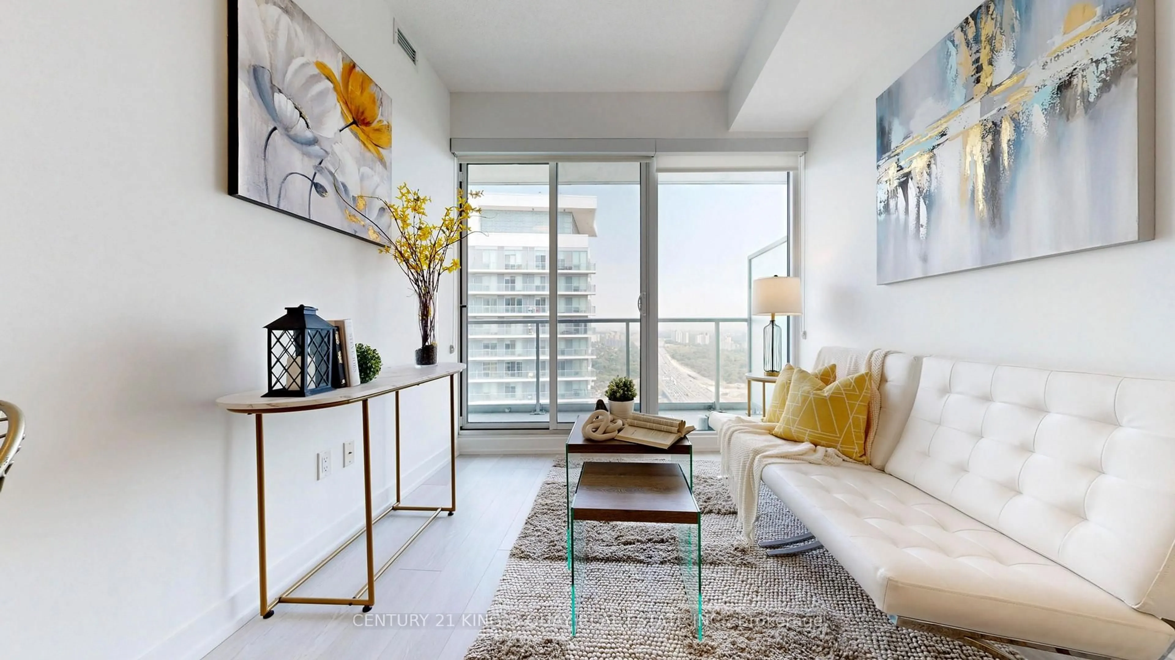 Living room with furniture, unknown for 115 Mcmahon Dr #3808, Toronto Ontario M2K 0E3