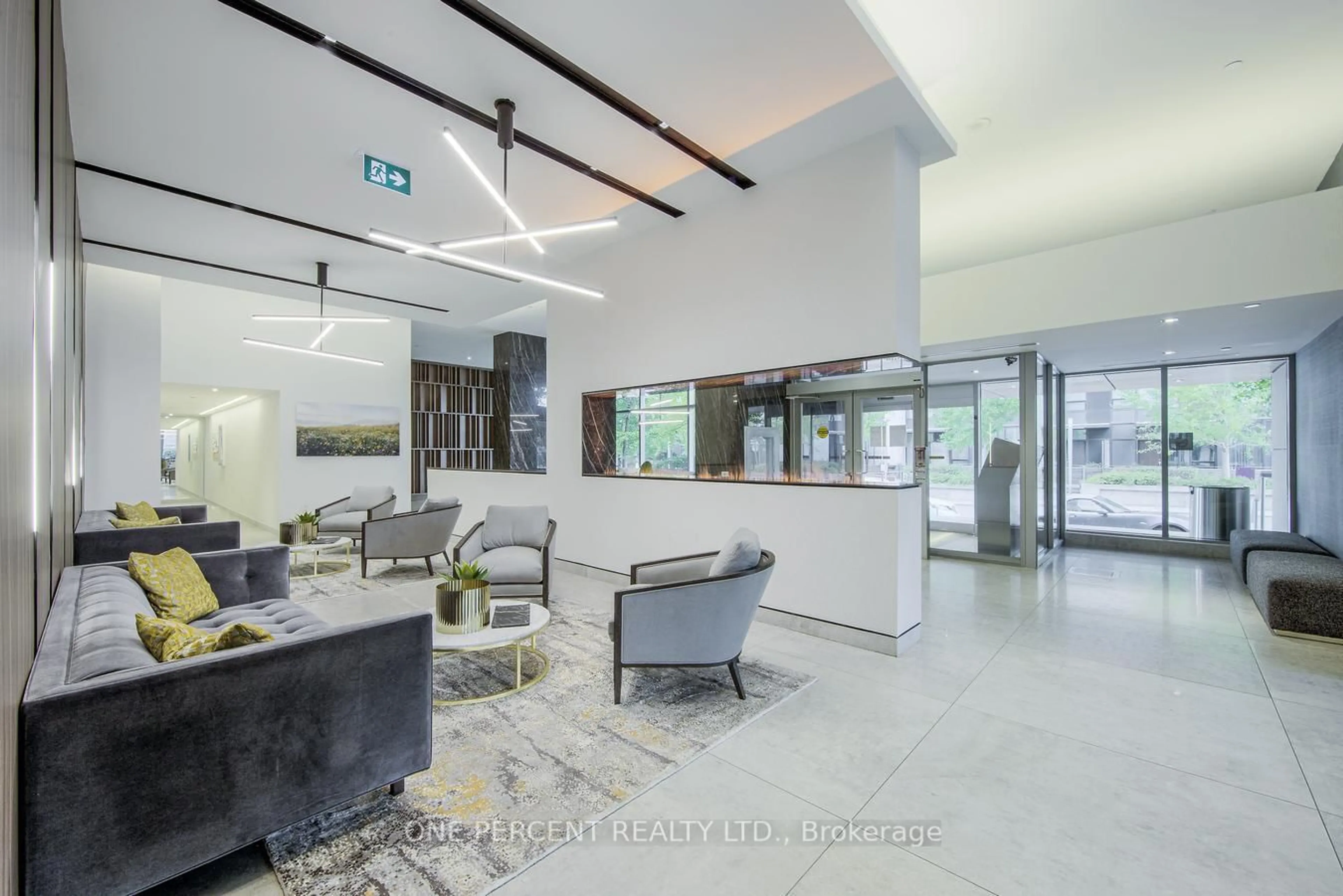 Lobby for 25 Telegram Mews #5007, Toronto Ontario M5V 3Z1