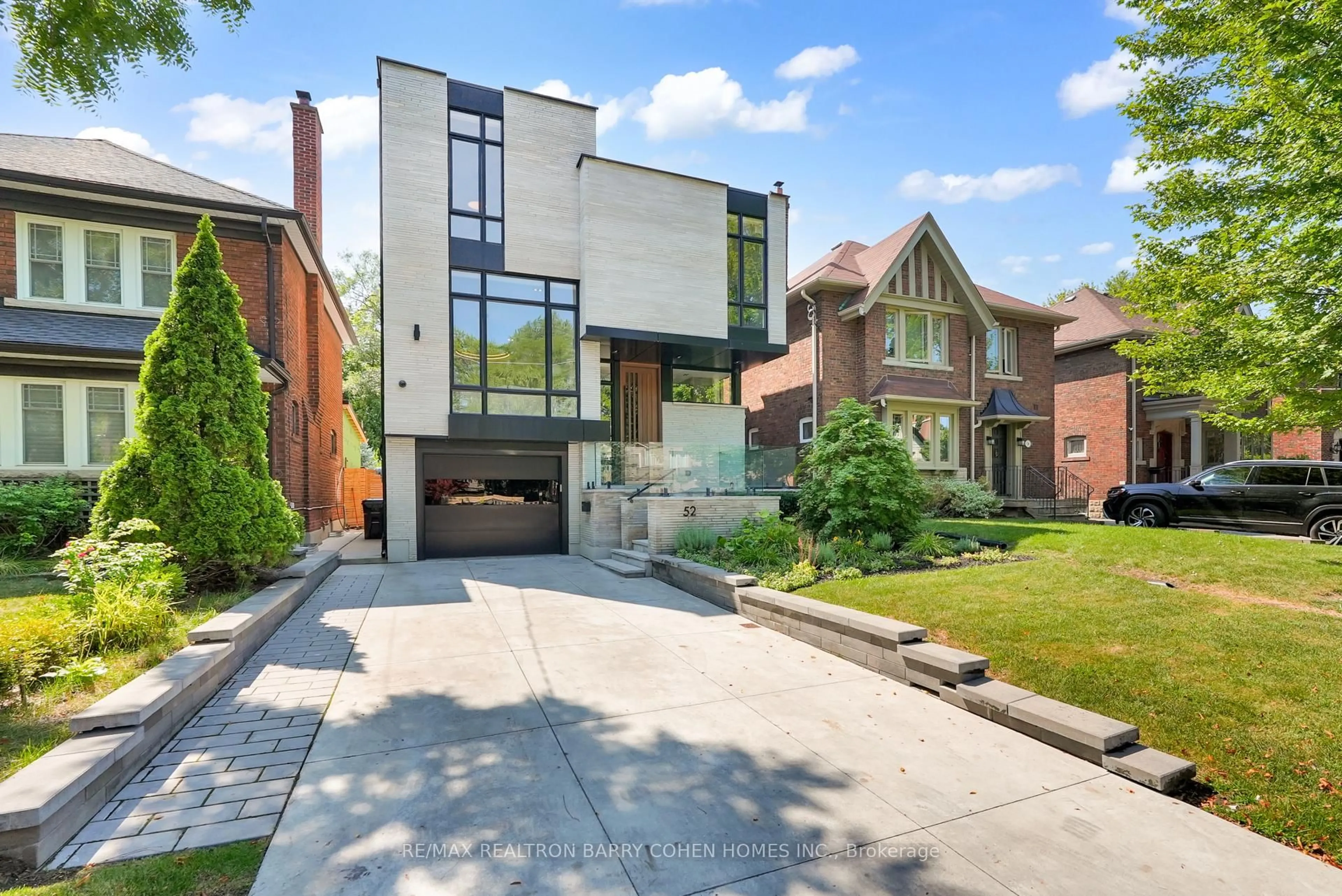 Home with brick exterior material, street for 52 Elmsthorpe Ave, Toronto Ontario M5P 2L7