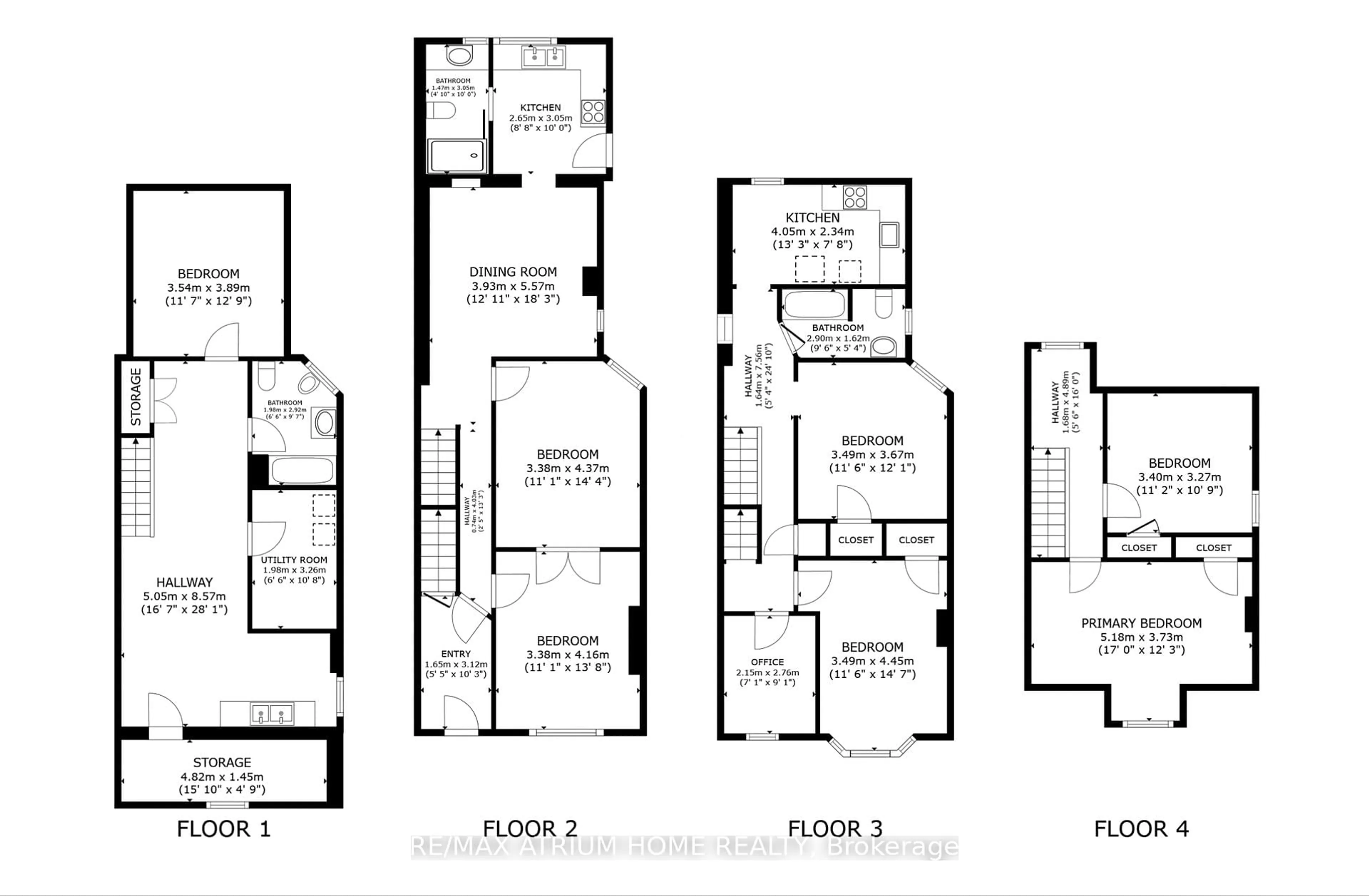 Floor plan for 1000 Dundas St, Toronto Ontario M6J 1W6