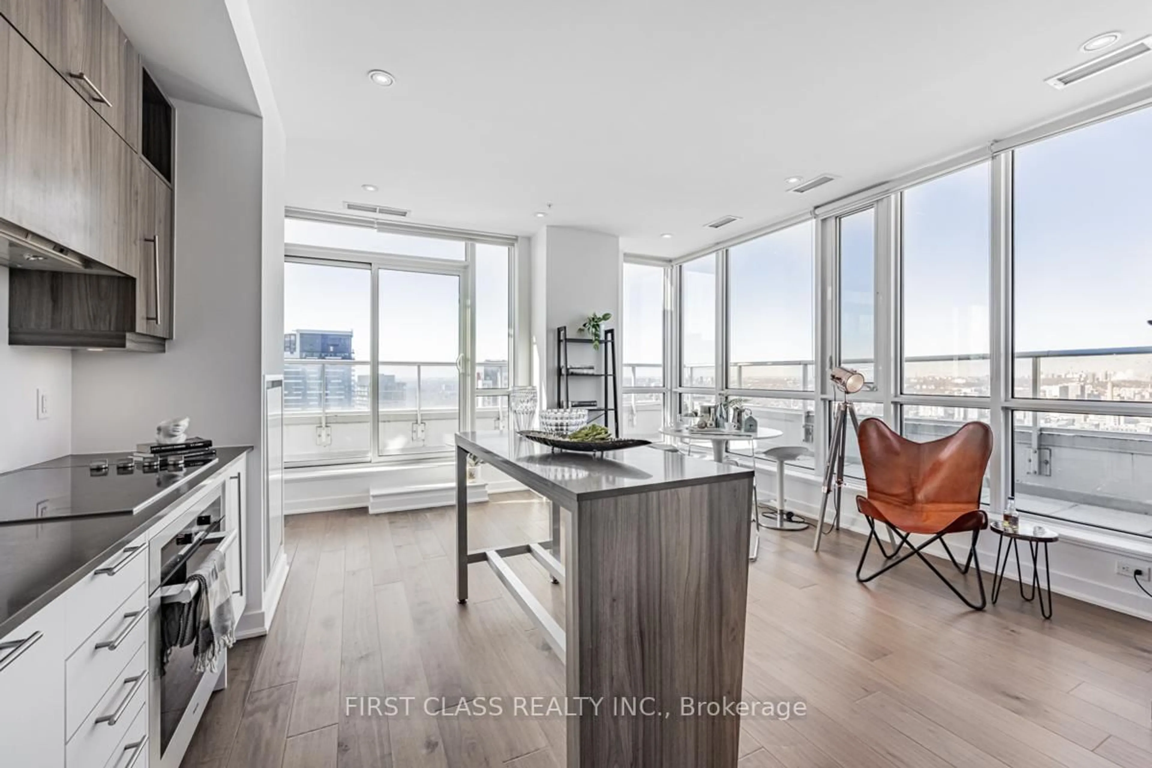 Open concept kitchen, unknown for 30 Nelson St #4104, Toronto Ontario M5V 0H5