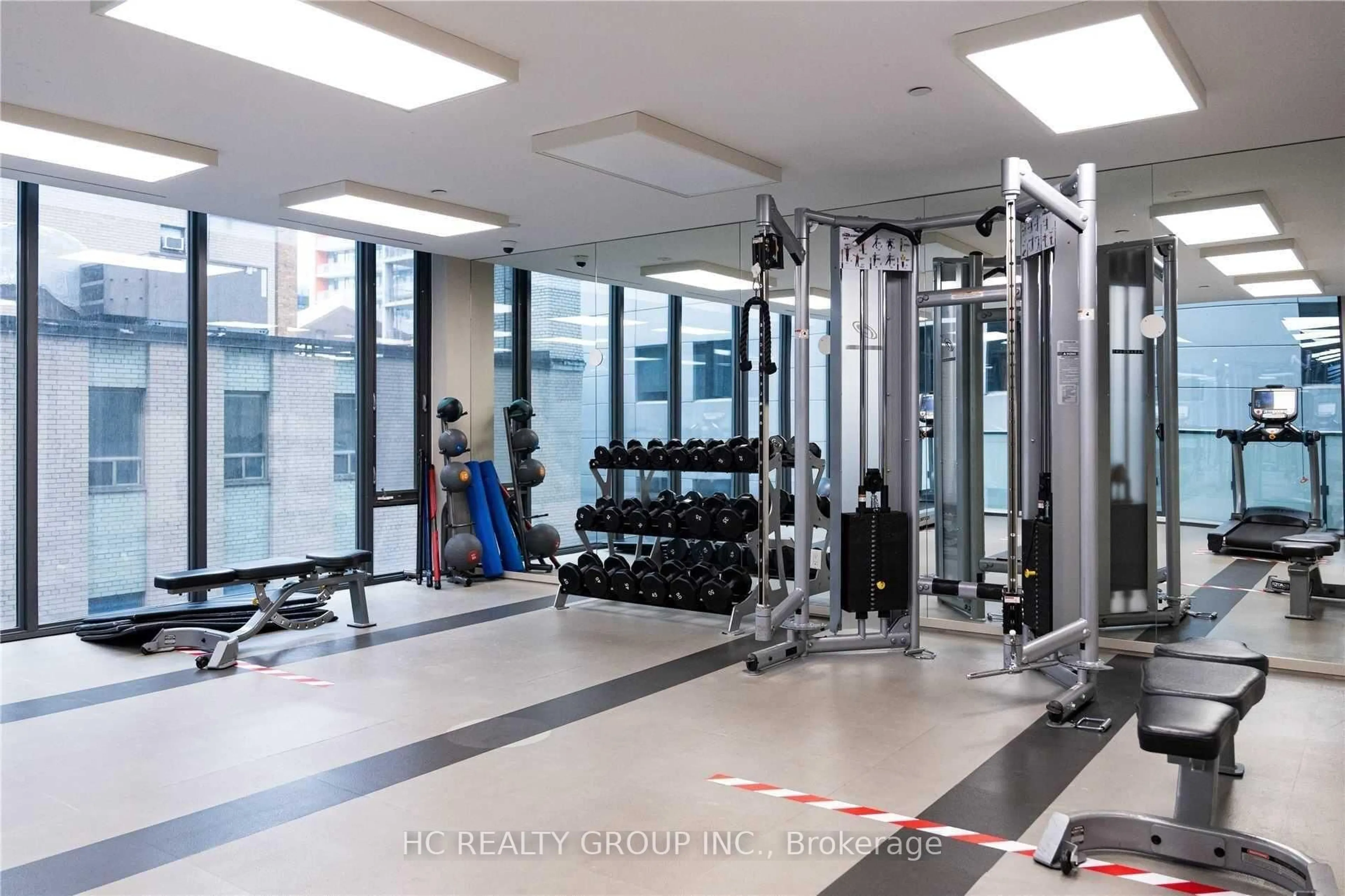 Gym or fitness room for 101 Peter St #609, Toronto Ontario M5V 0G6