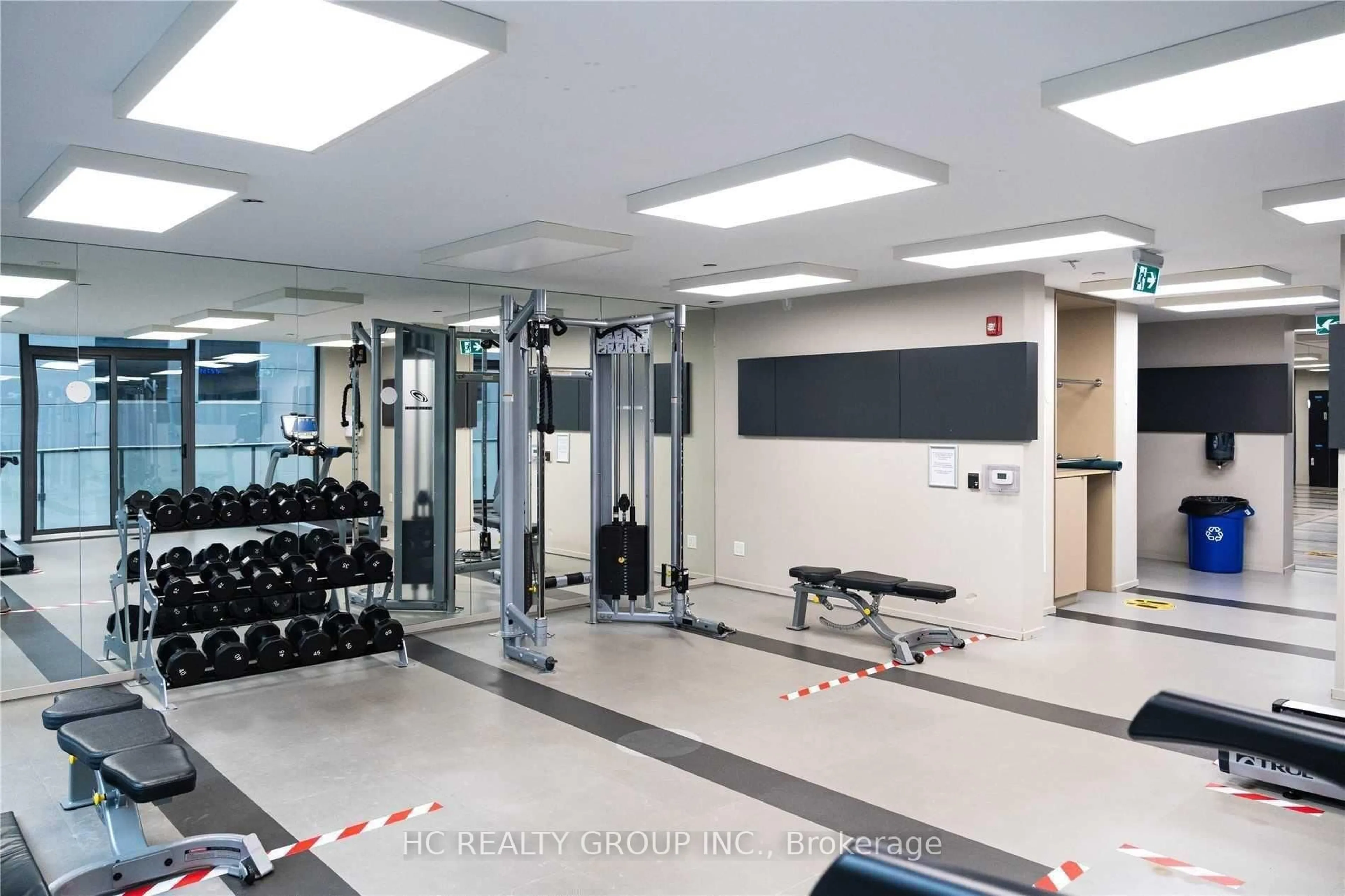 Gym or fitness room for 101 Peter St #609, Toronto Ontario M5V 0G6