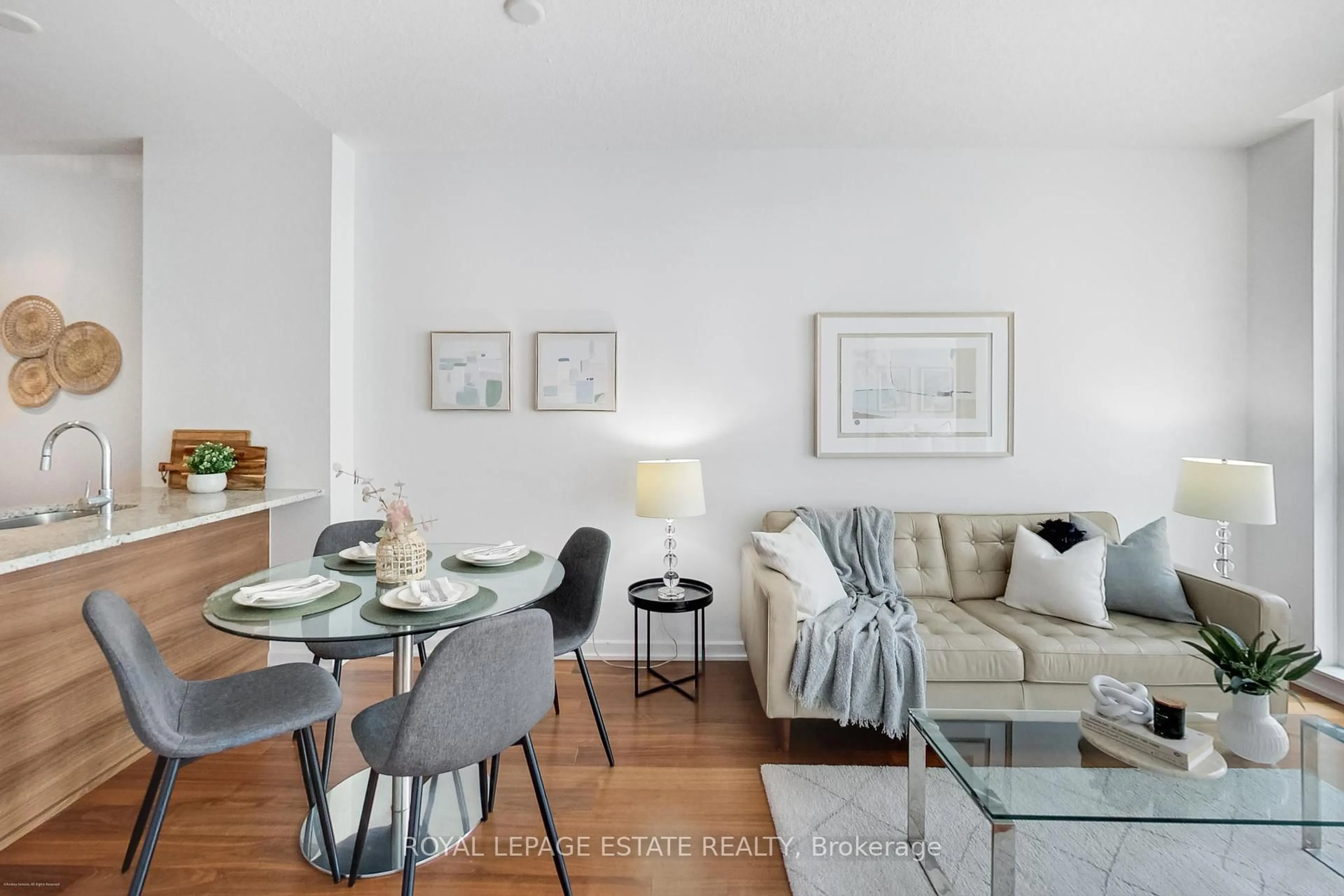 Living room with furniture, unknown for 70 Forest Manor Rd #501, Toronto Ontario M2J 0A9