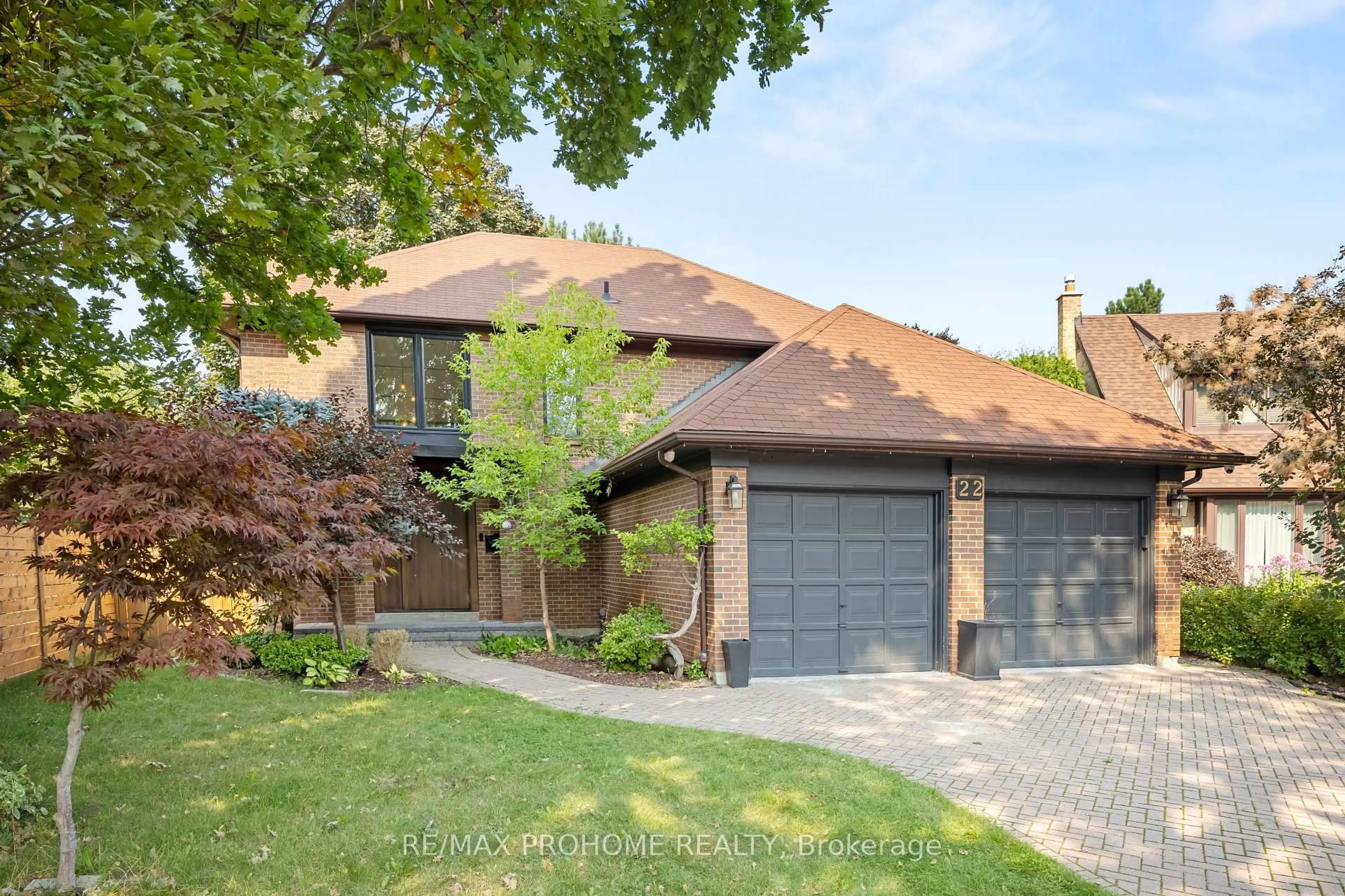 Home with brick exterior material, street for 22 Fernside Crt, Toronto Ontario M2N 6A1