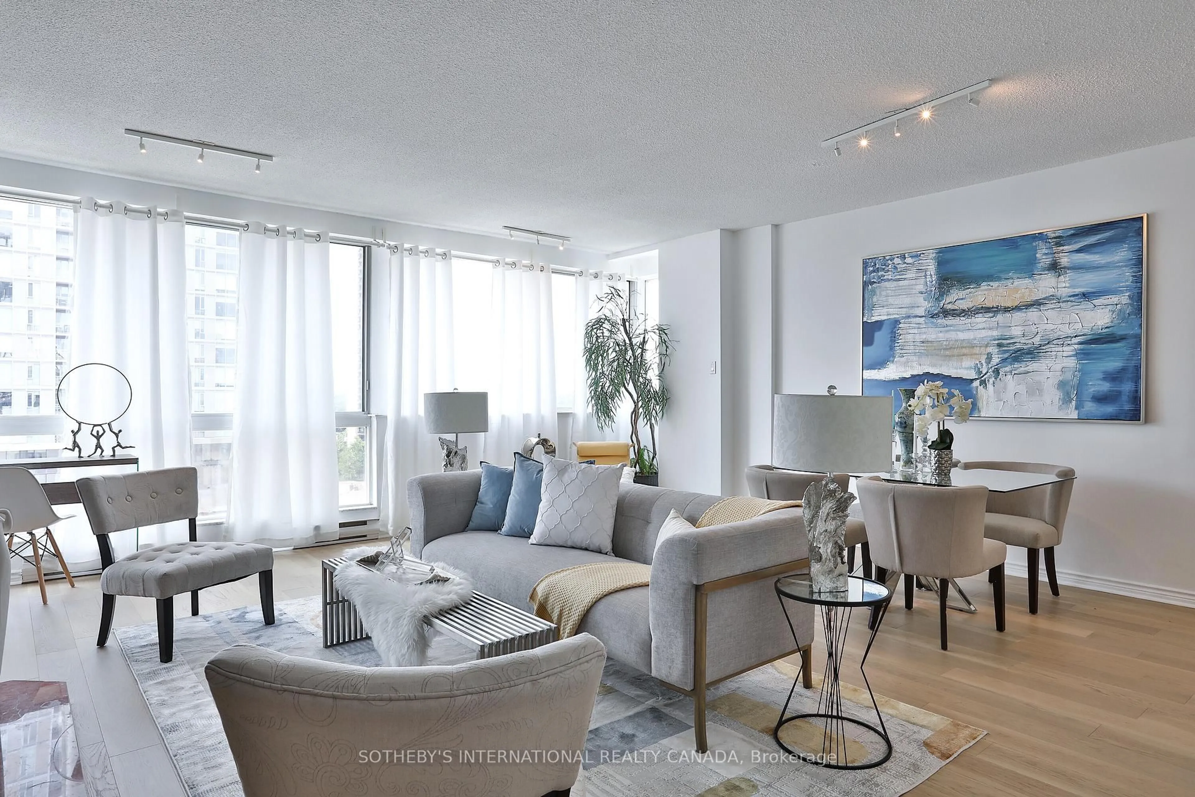 Living room with furniture, unknown for 7 Broadway Ave #1003, Toronto Ontario M4P 3C5