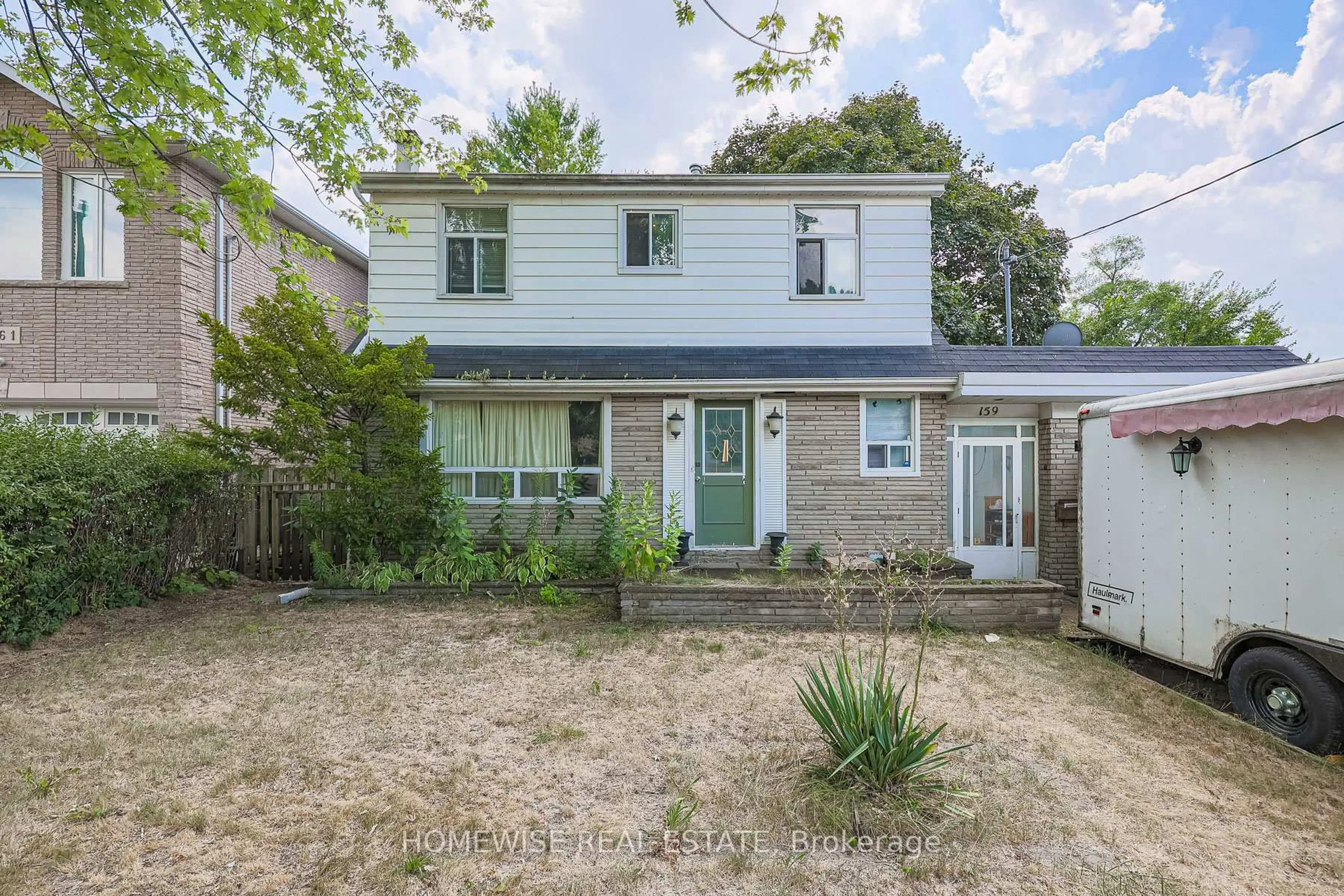 Home with vinyl exterior material, street for 159 Alfred Ave, Toronto Ontario M2N 3J3