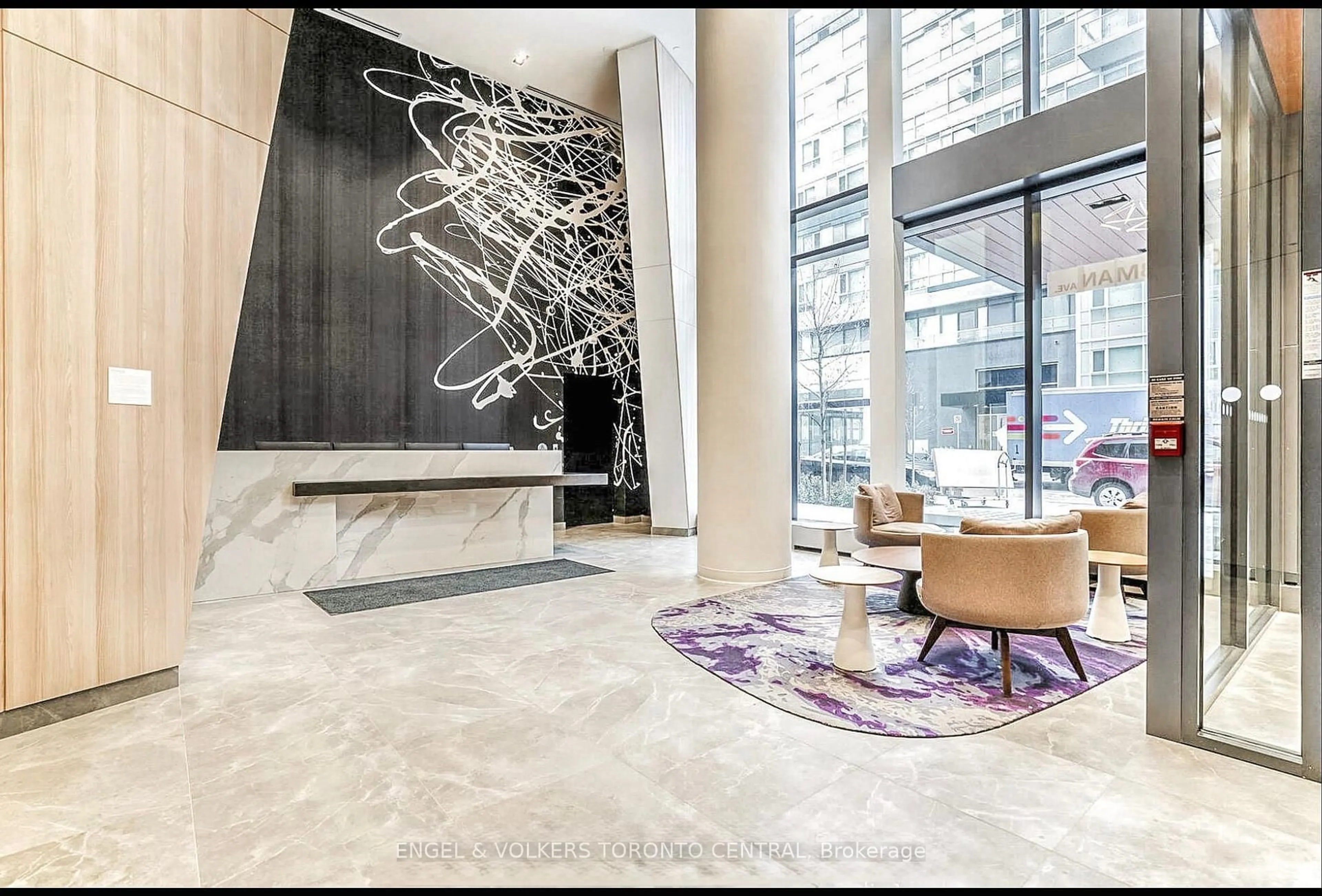 Lobby for 20 Tubman Ave #1011, Toronto Ontario M5A 0M8
