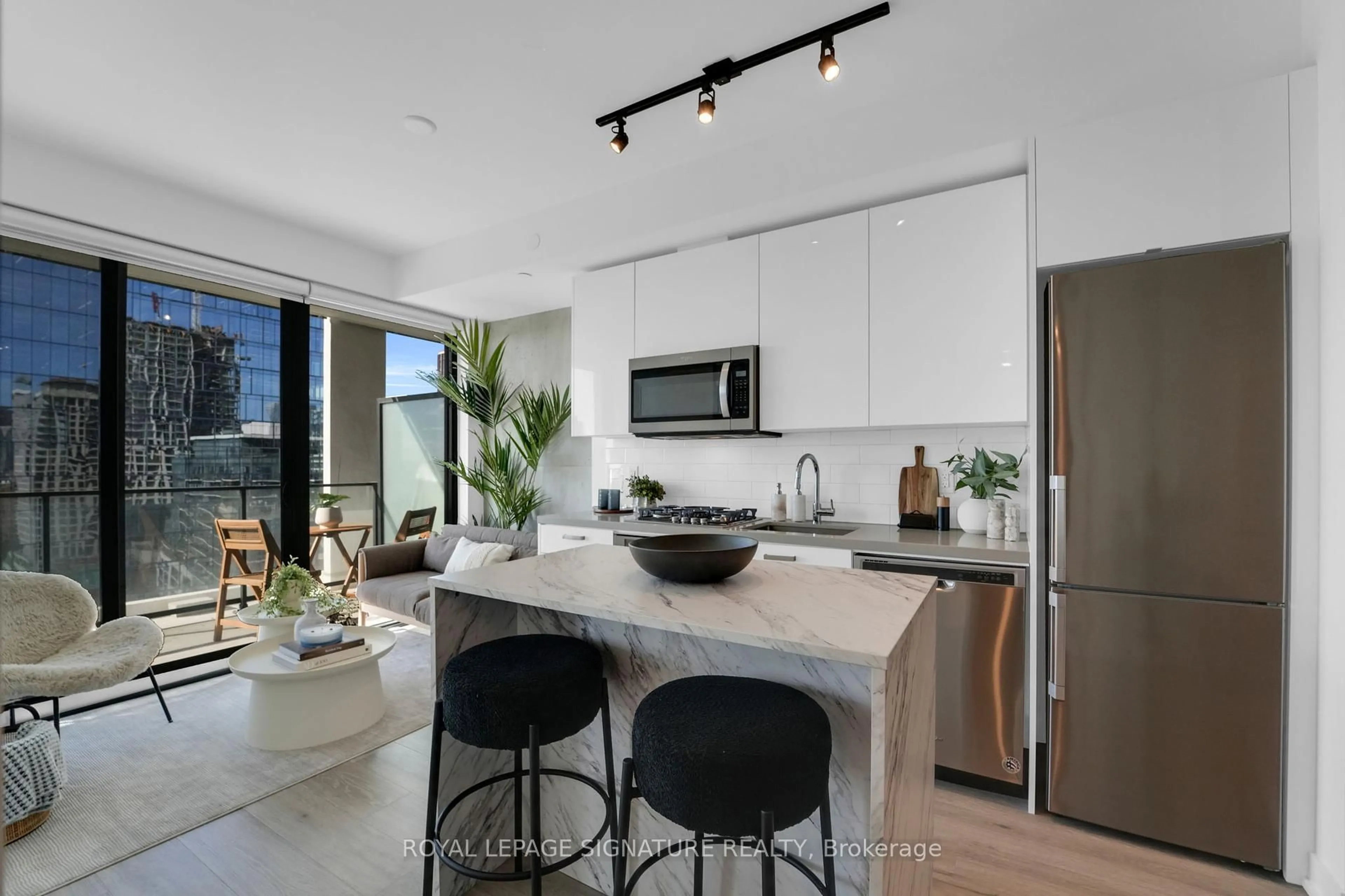 Open concept kitchen, unknown for 55 Ontario St #1906, Toronto Ontario M5A 0T8