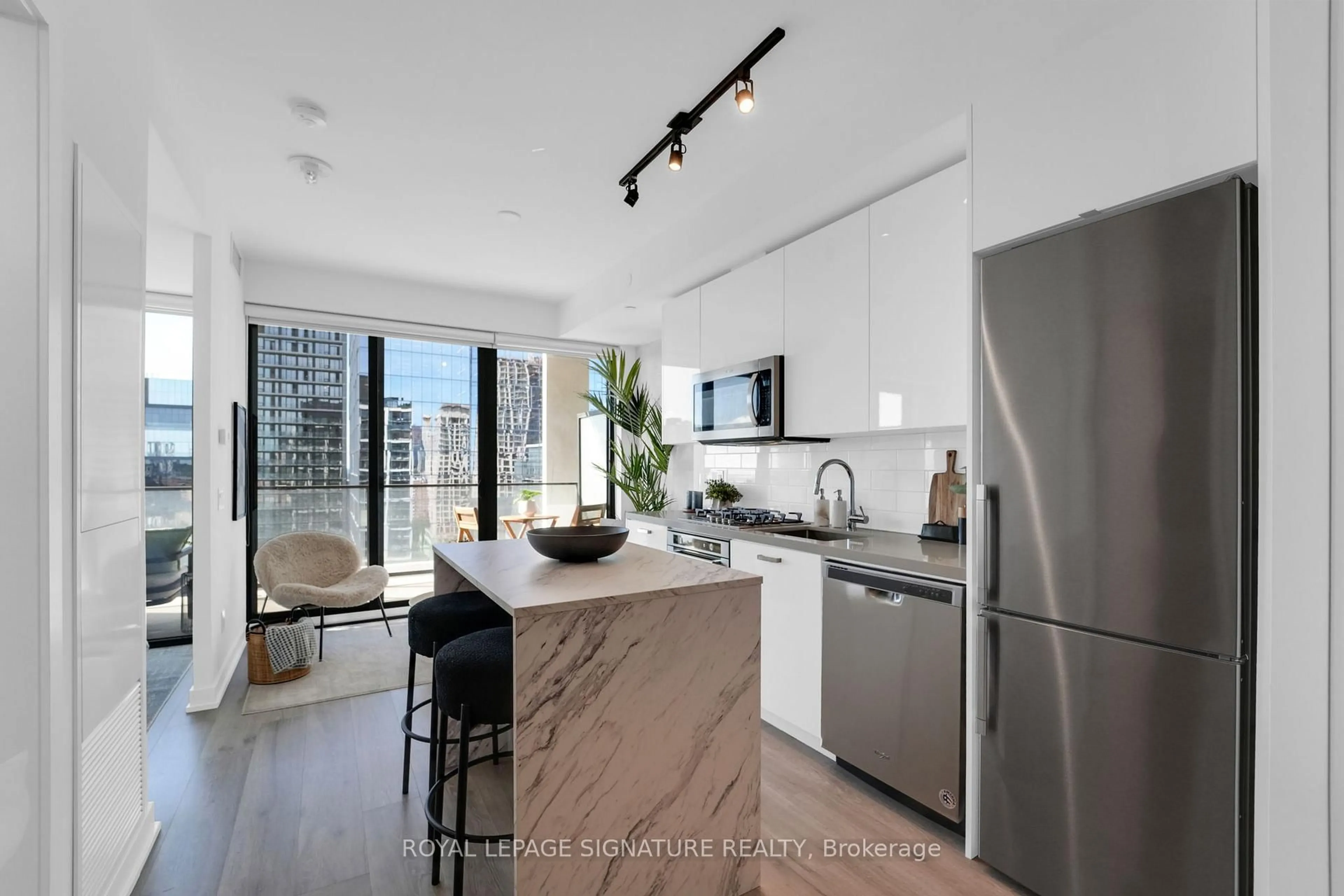 Open concept kitchen, unknown for 55 Ontario St #1906, Toronto Ontario M5A 0T8