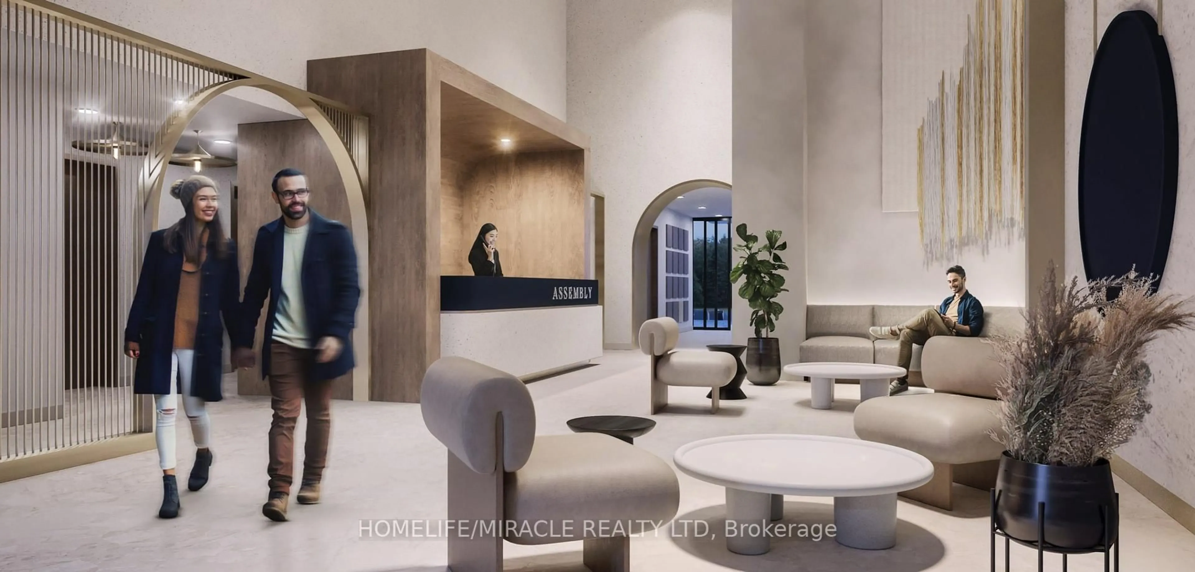 Lobby for 181 Sterling Rd #315, Toronto Ontario M6R 2B2