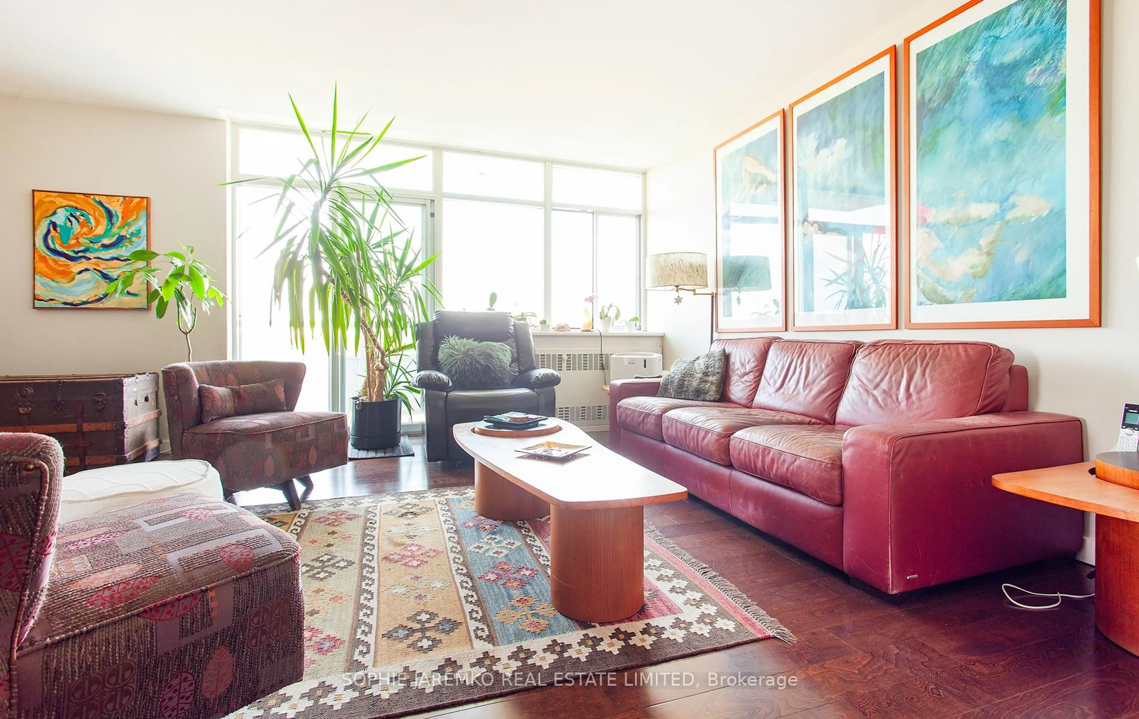 Living room with furniture, unknown for 580 Christie St #1203, Toronto Ontario M6G 3E3