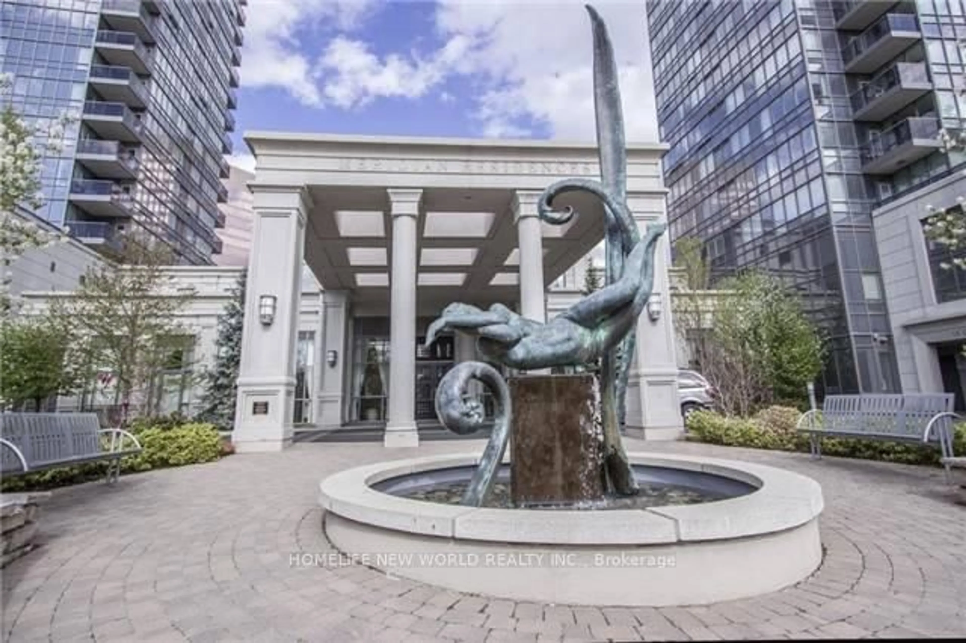 Indoor foyer for 25 Greenview Ave #2321, Toronto Ontario M2M 0A5