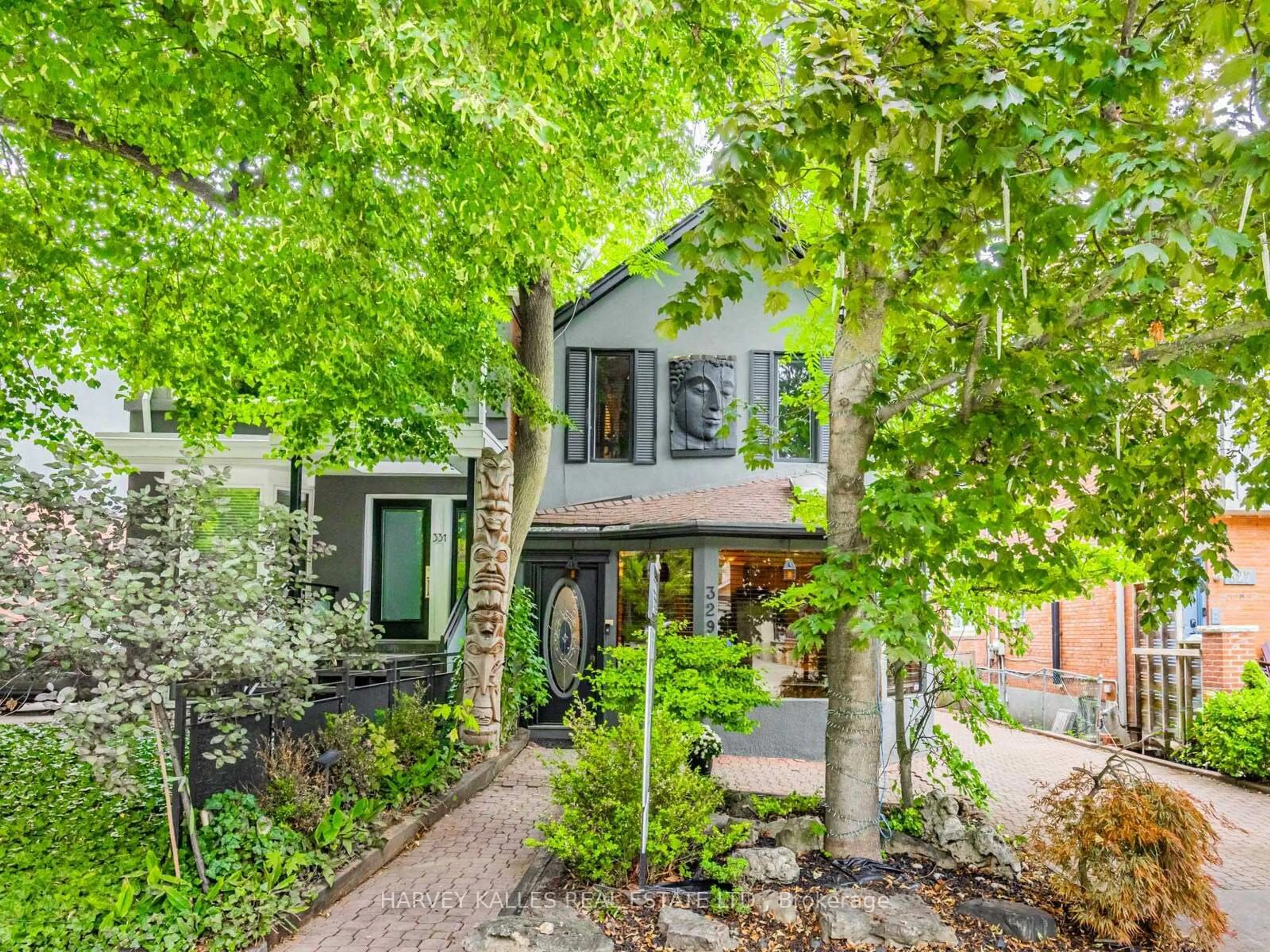 Home with brick exterior material, street for 329 Glen Rd, Toronto Ontario M4W 2X4
