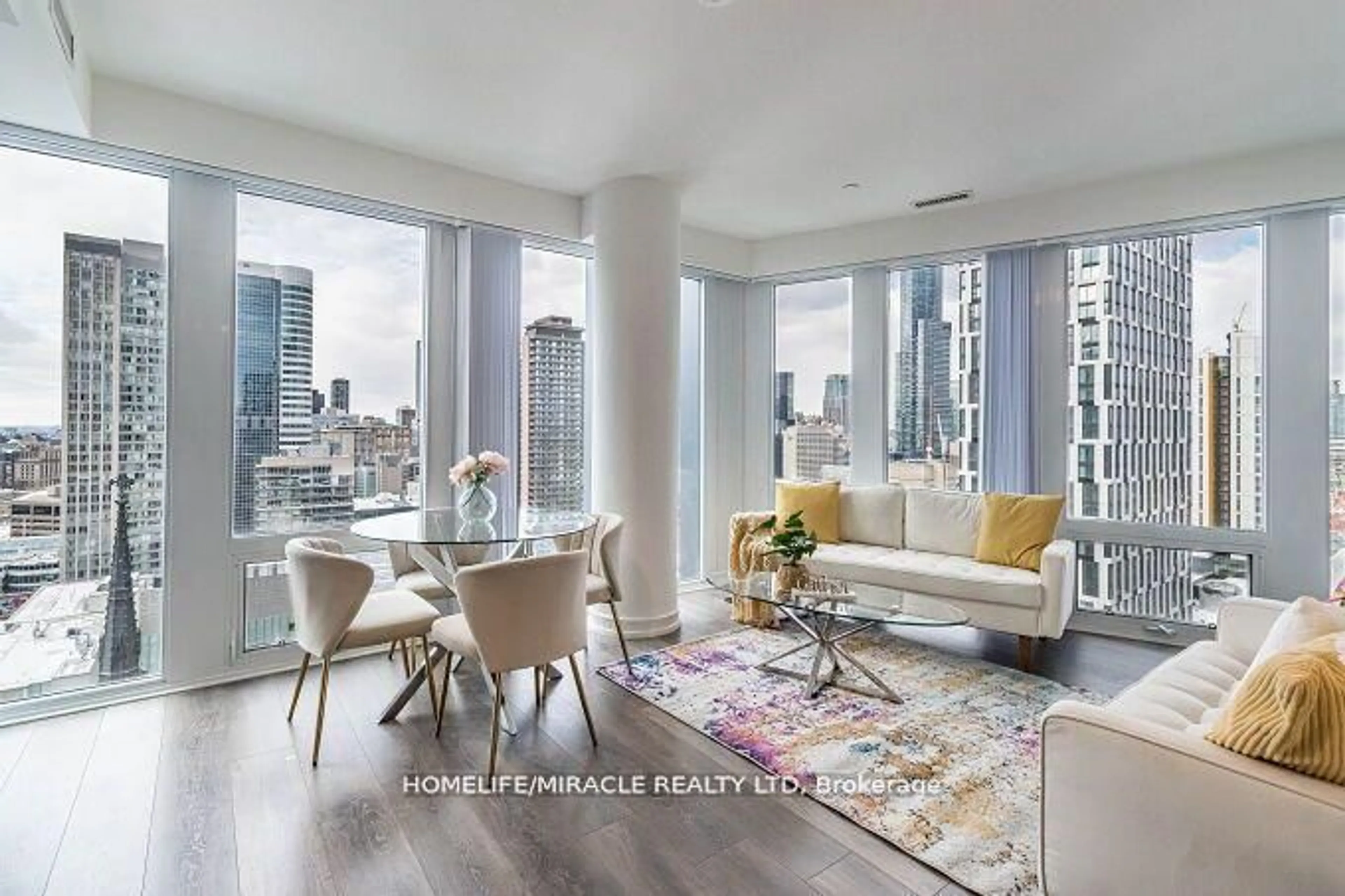 Living room with furniture, unknown for 60 Shuter St, Toronto Ontario M5B 1A8