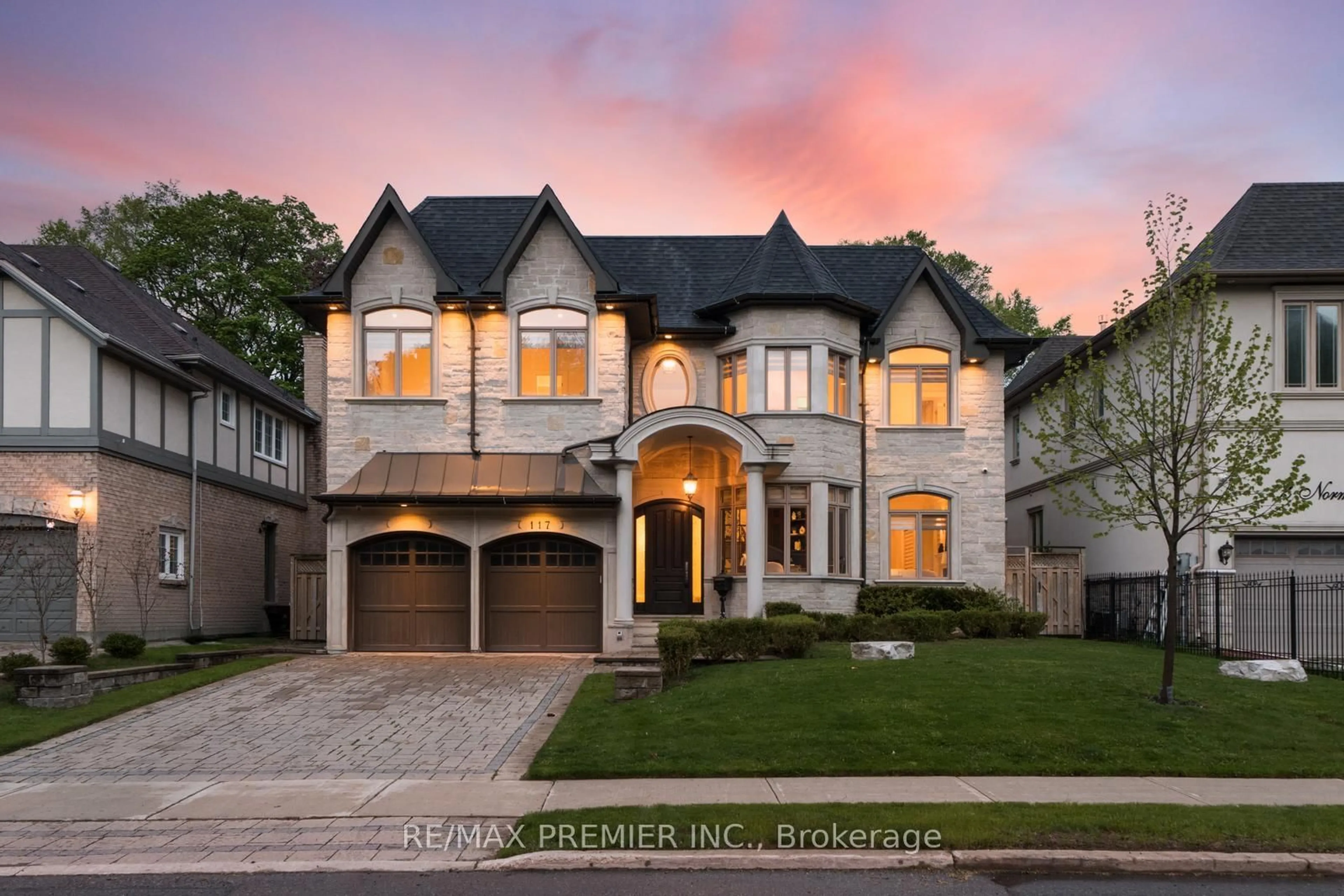 Home with brick exterior material, street for 117 Upper Canada Dr, Toronto Ontario M2P 1S7