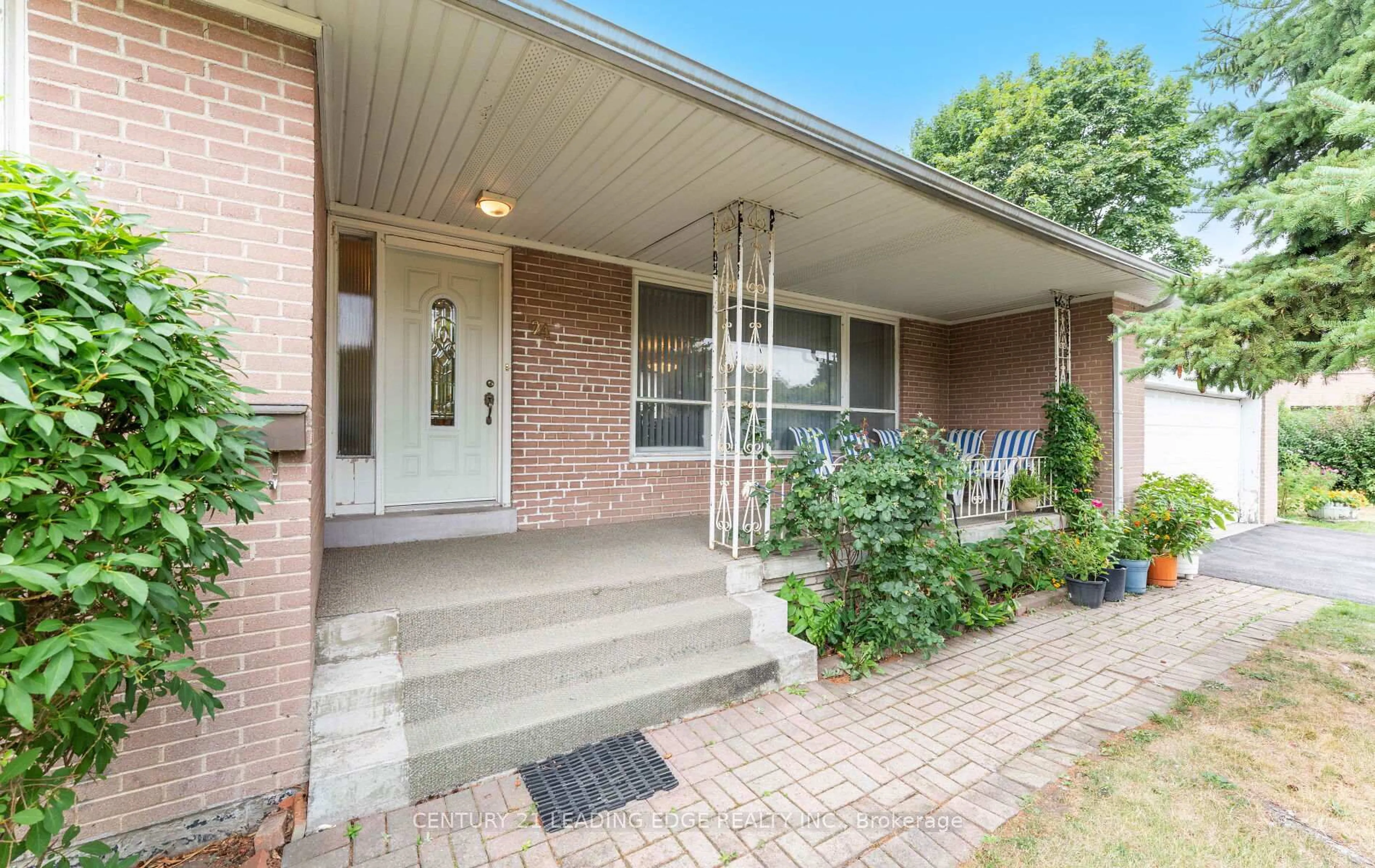 Home with brick exterior material, street for 24 Burbank Dr, Toronto Ontario M2K 1M8