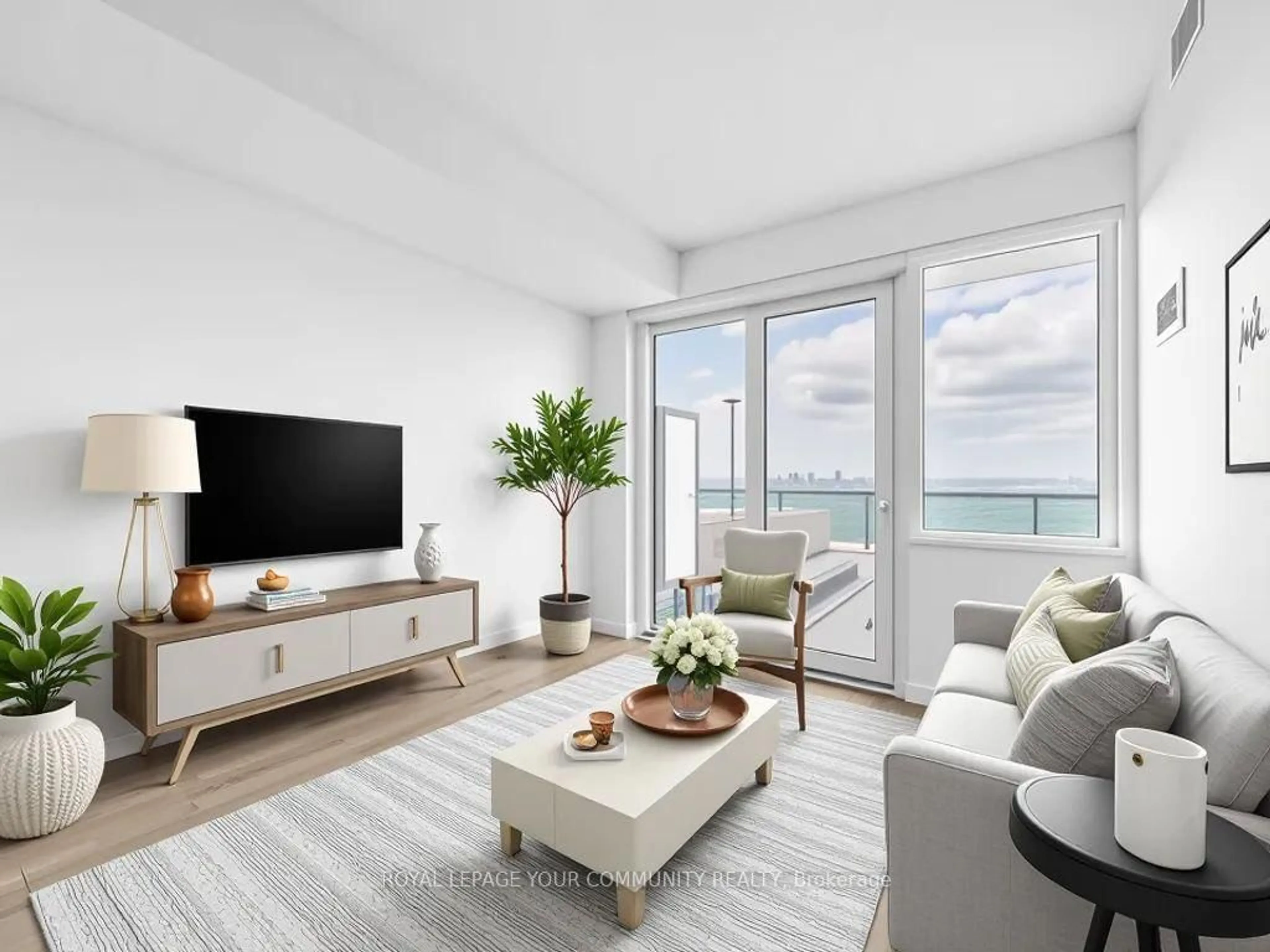 Living room with furniture, unknown for 15 Ellerslie Ave #2301, Toronto Ontario M2N 0L7