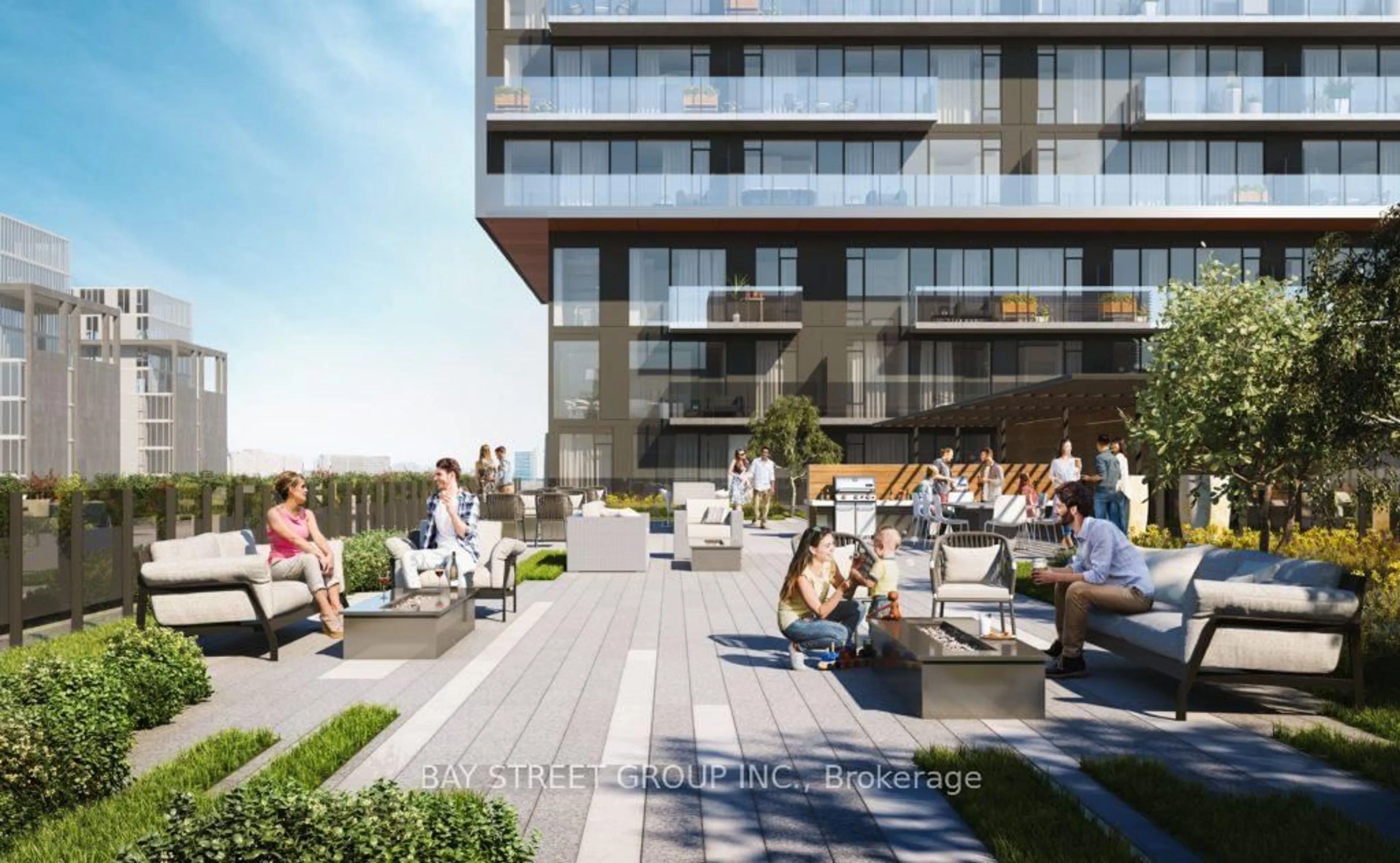 Patio, unknown for 35 Rolling Mills Rd #N1209, Toronto Ontario M5A 0V6