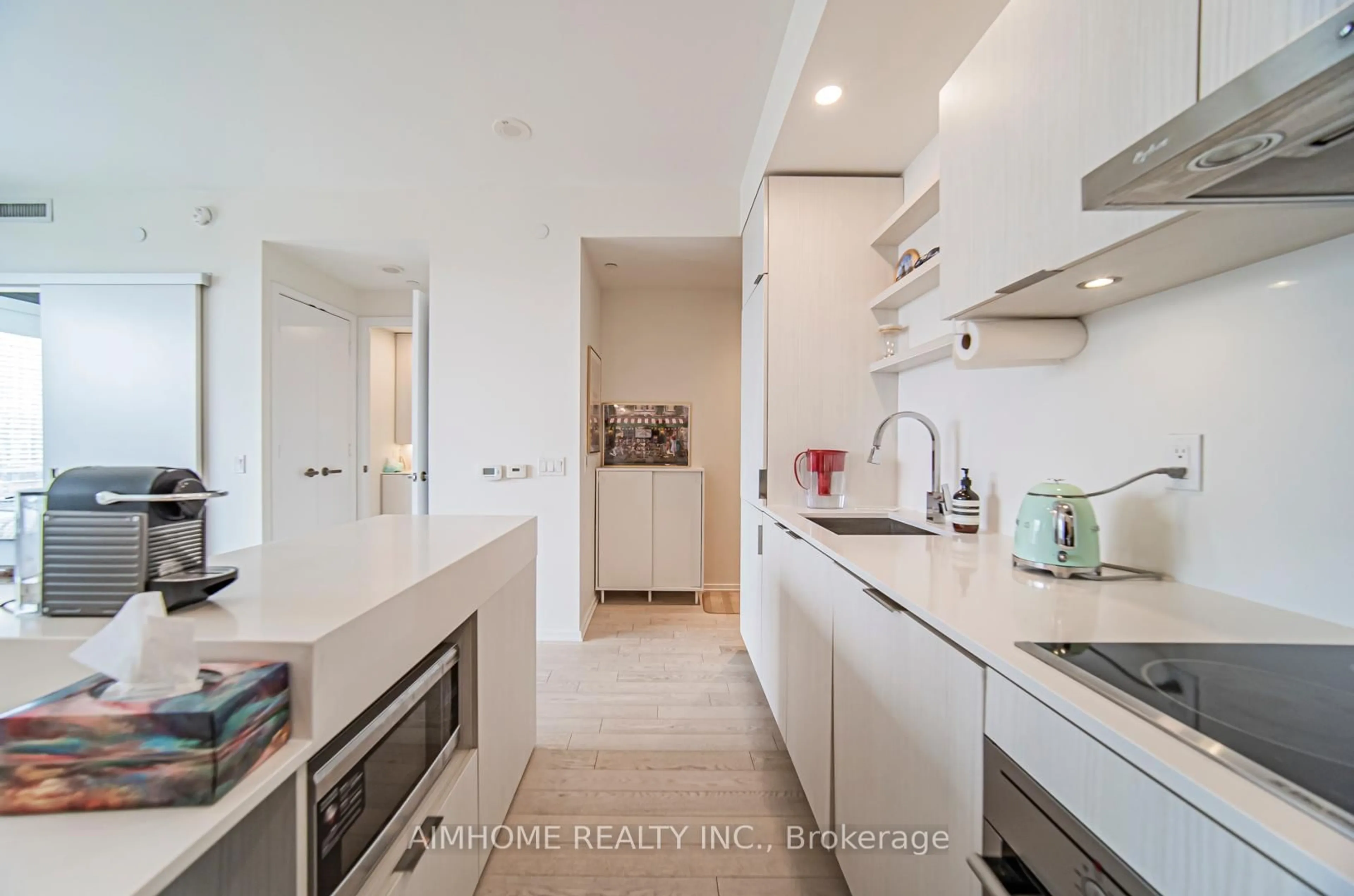 Contemporary kitchen, unknown for 16 Bonnycastle St #1210, Toronto Ontario M5A 0C9