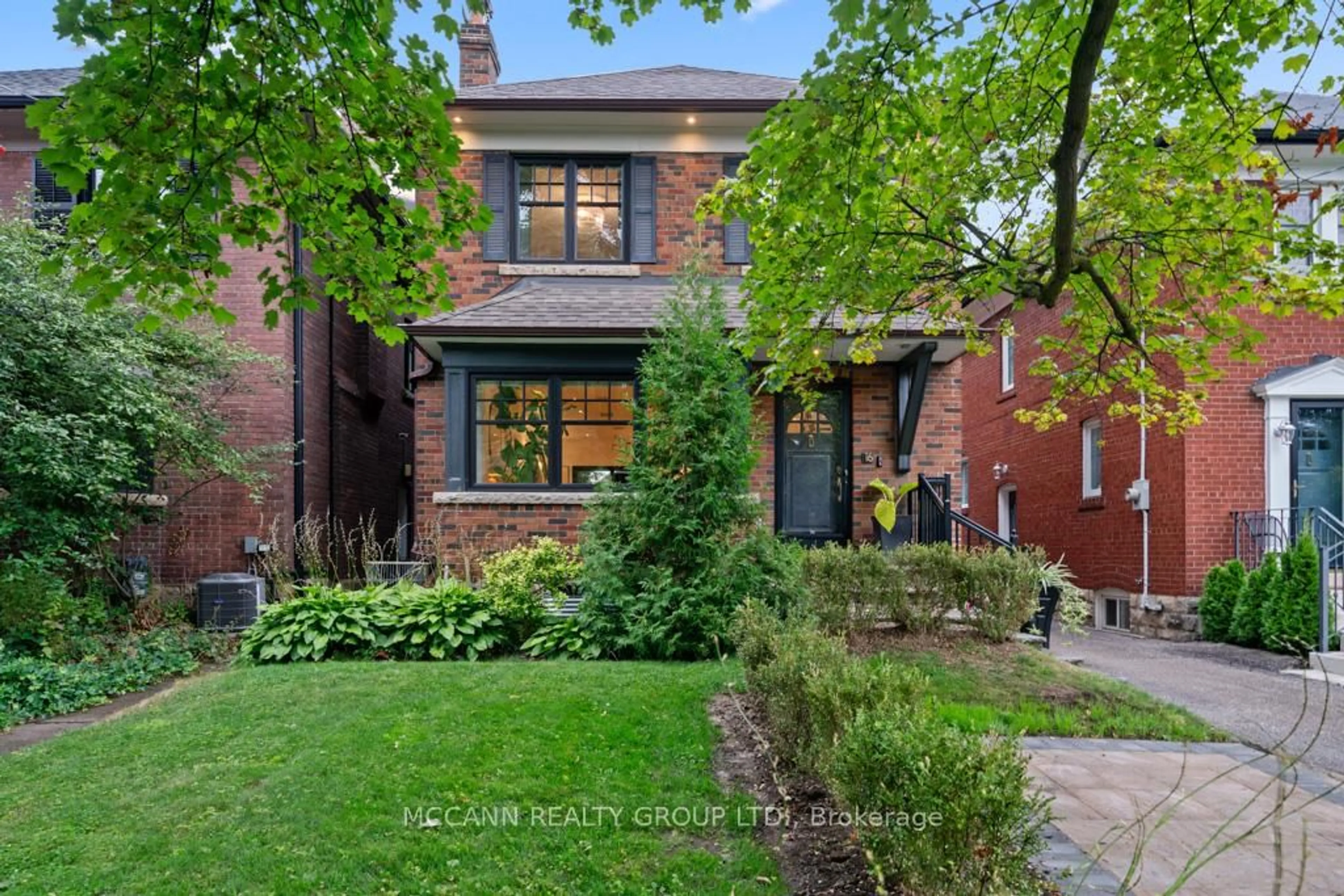 Home with brick exterior material, street for 16 Chudleigh Ave, Toronto Ontario M4R 1T2