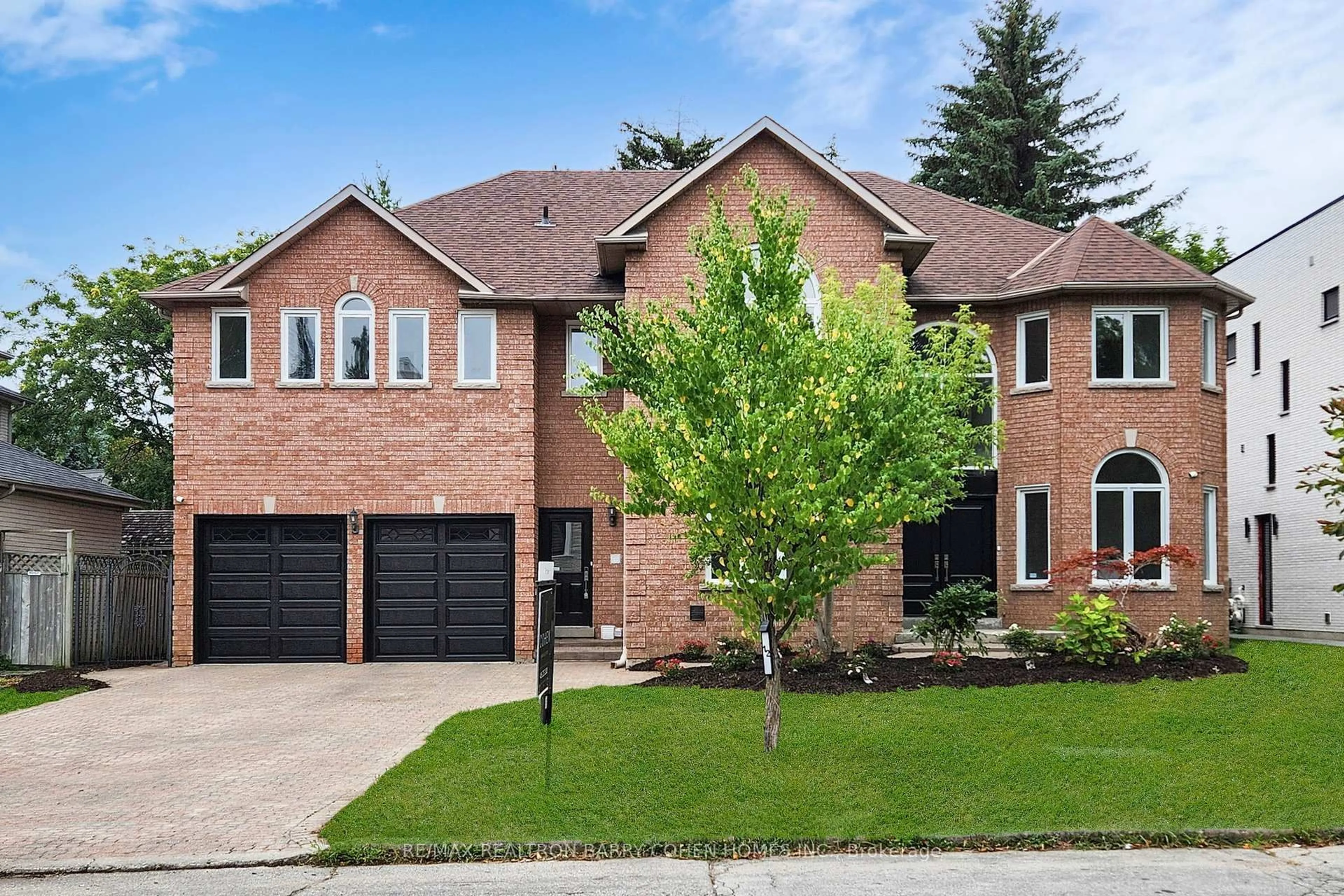 Home with brick exterior material, street for 12 Larkfield Dr, Toronto Ontario M3B 2H1